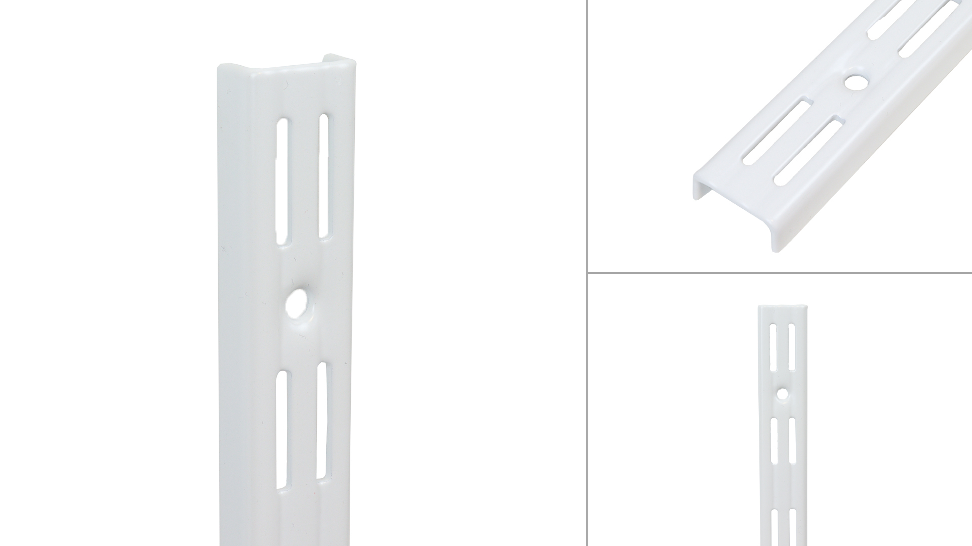Wandrail voor Dubbel F-systeem 149,5 cm Wit - Per Stuk, foto 2 van 3