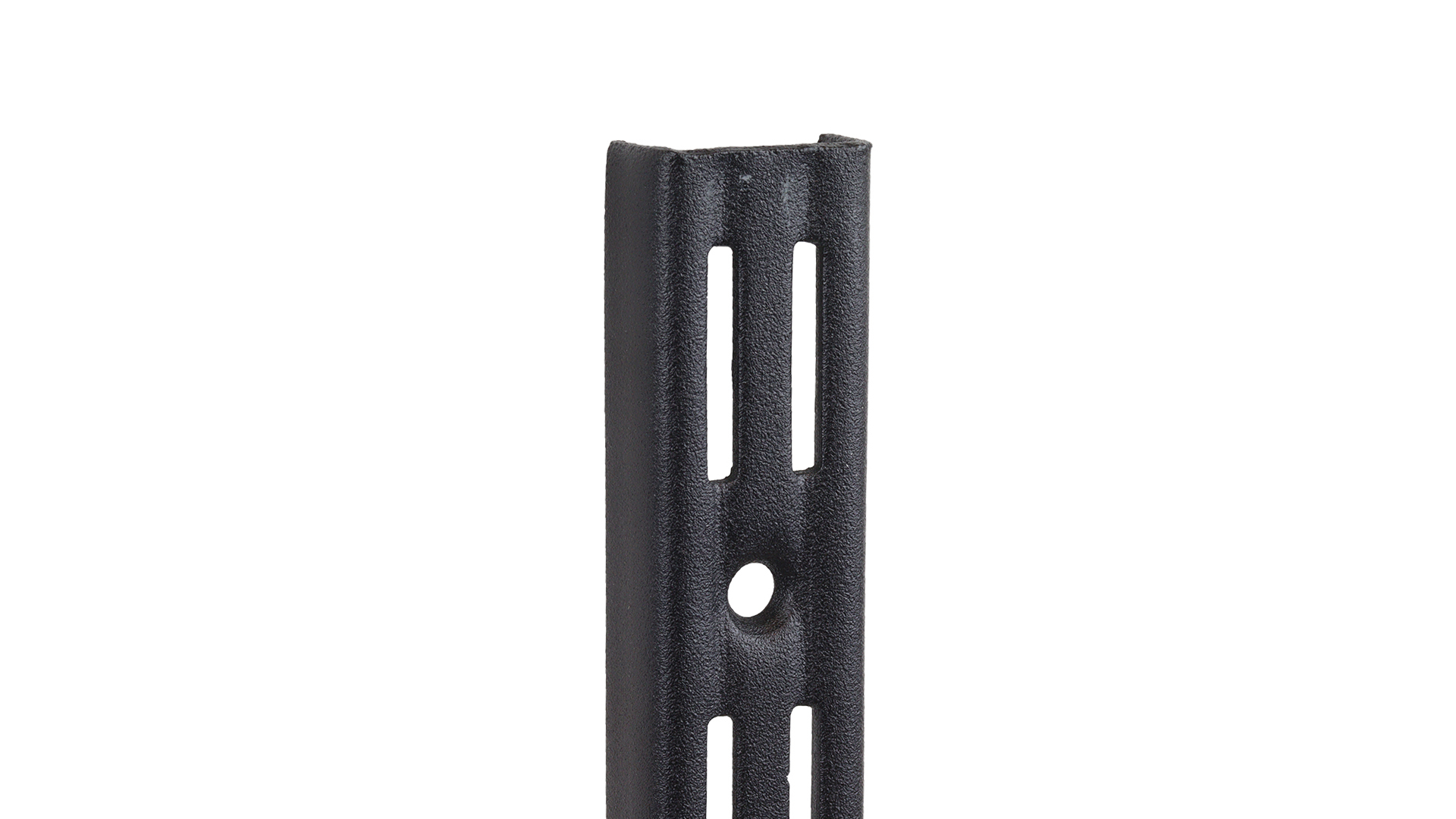 Wandrail voor Dubbel F-systeem 49,5 cm Zwart - Per Stuk