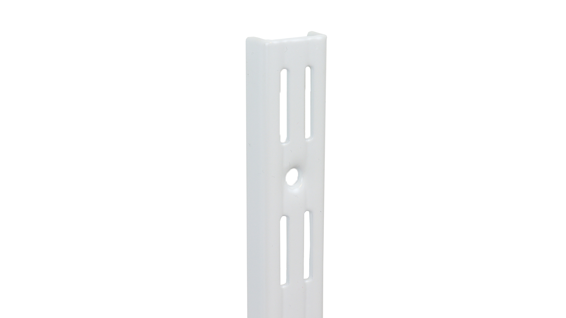 Wandrail voor Dubbel F-systeem 99,5 cm Wit - Per Stuk