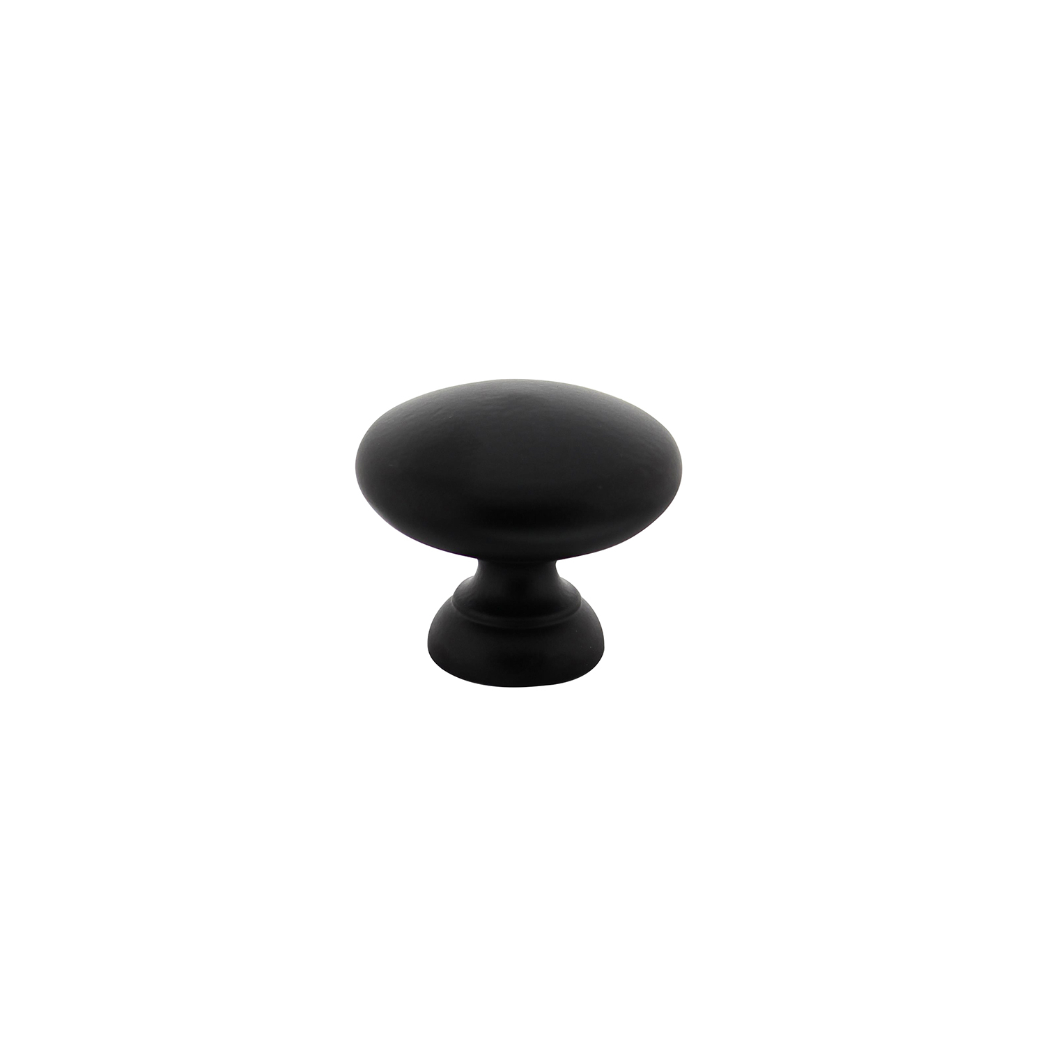 Meubelknop Zwart 32 mm Rond - Per Stuk