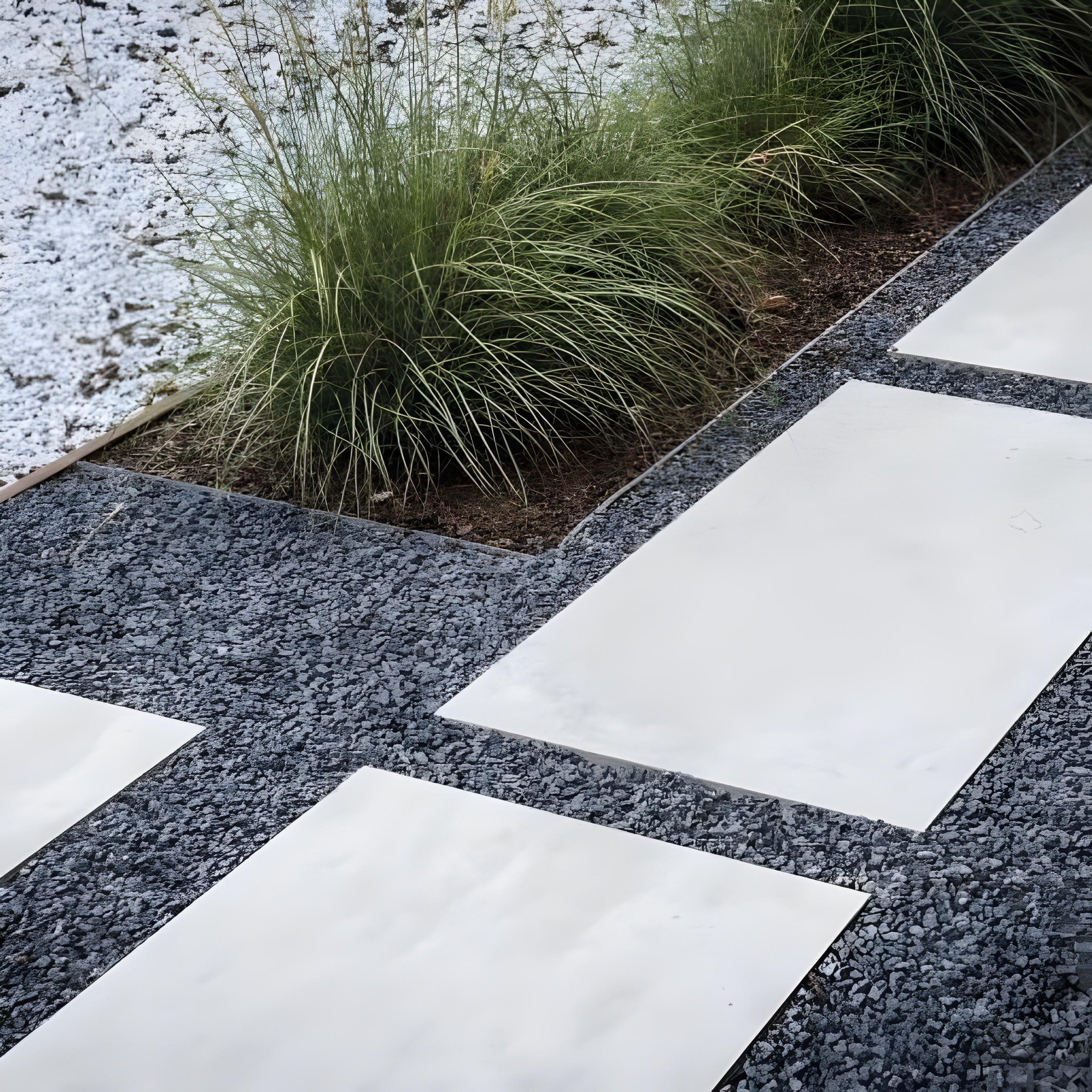 Borderrand Gerecycled Kunststof Recht Grijs 14 x 120 cm - 4 stuks, foto 3 van 6