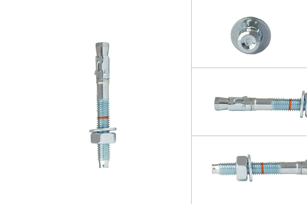 Keilbout M10 x 90 mm voor doorsteekmontage - Per Stuk