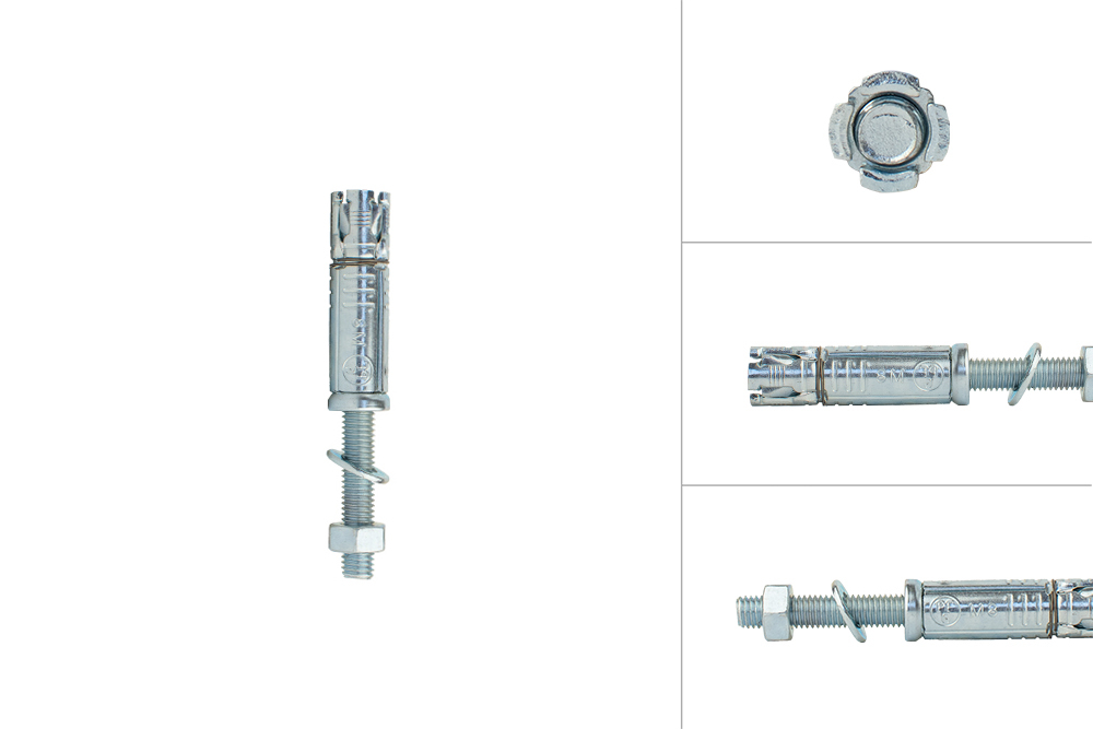 Keilbout M8 x 85 mm voor voorsteekmontage - Per Stuk