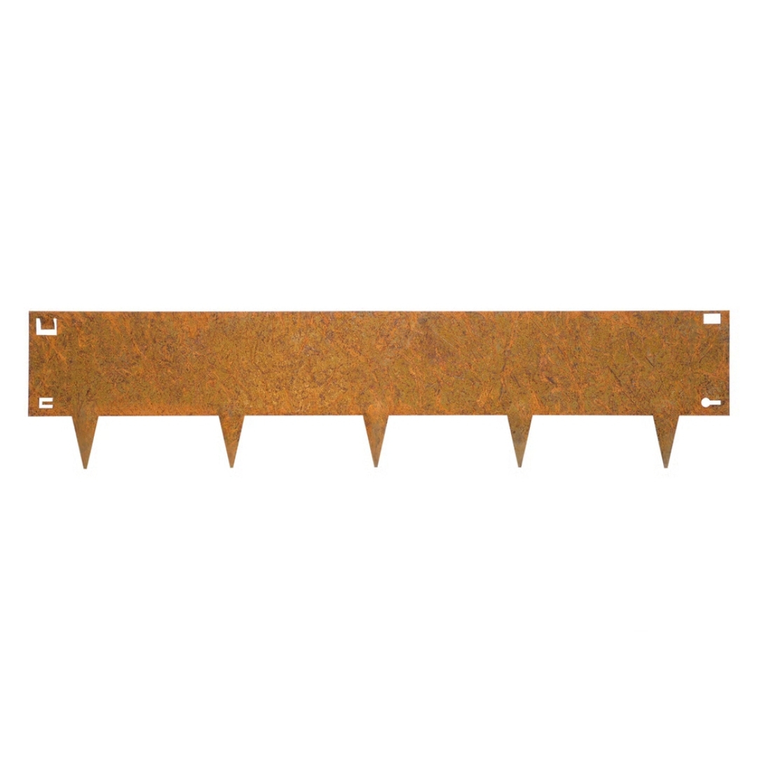 Cortenstaal Borderrand 24 x 106 cm Flexibel - Per Stuk