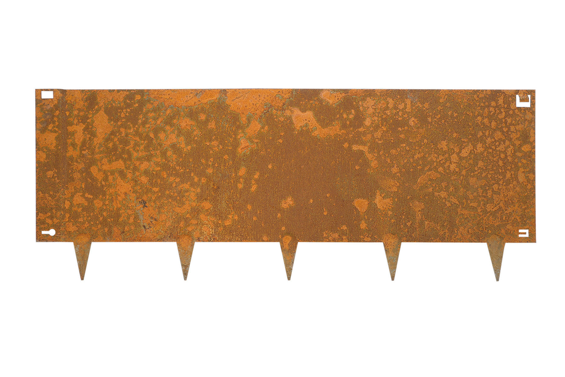 Cortenstaal Borderrand 40 x 106 cm Flexibel - Per Stuk
