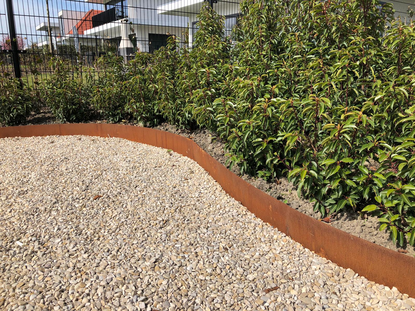 Cortenstaal Borderrand 40 x 106 cm Flexibel - Per Stuk, foto 6 van 6