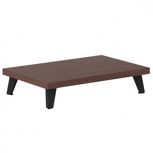 Meubelpoot Modern Zwart 100 mm - Per Stuk, foto 2 van 2