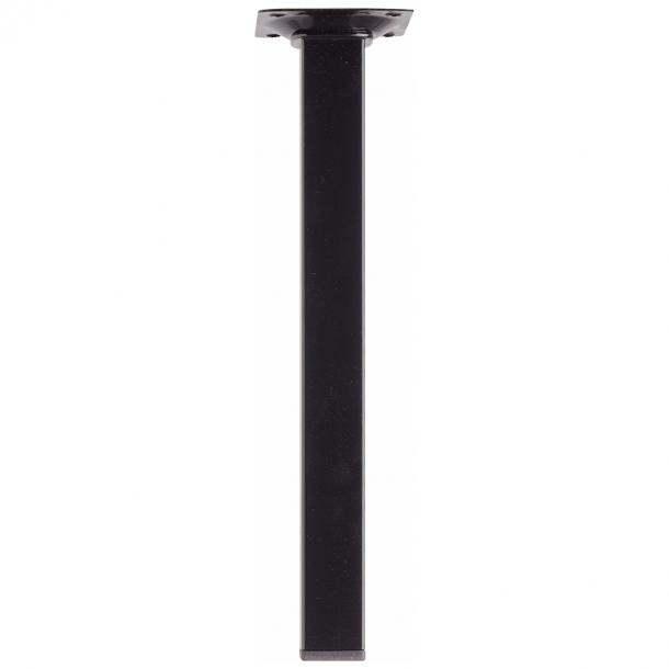 Meubelpoot Vierkant Zwart 250 mm - Per Stuk