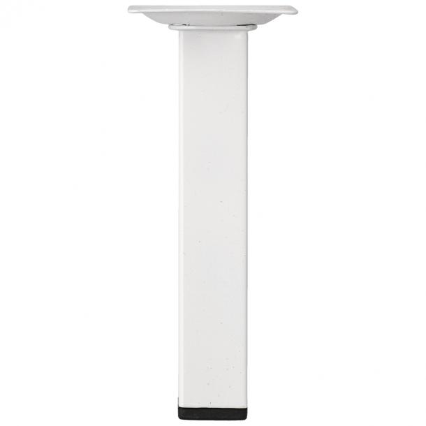 Meubelpoot Vierkant Wit 150 mm - Per Stuk