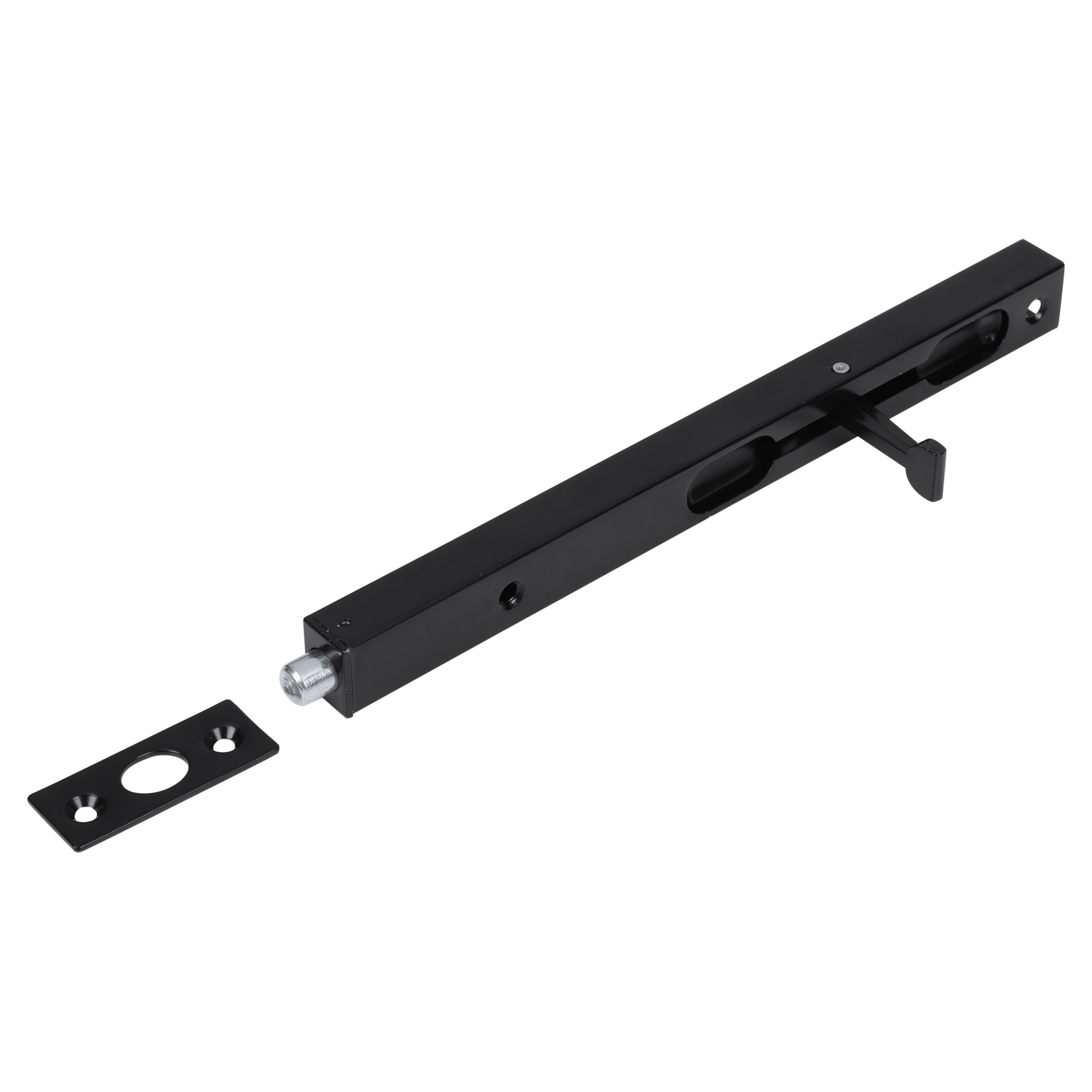 Kantschuif Zwart Bascule 220 x 20 x 15 mm - Per Stuk