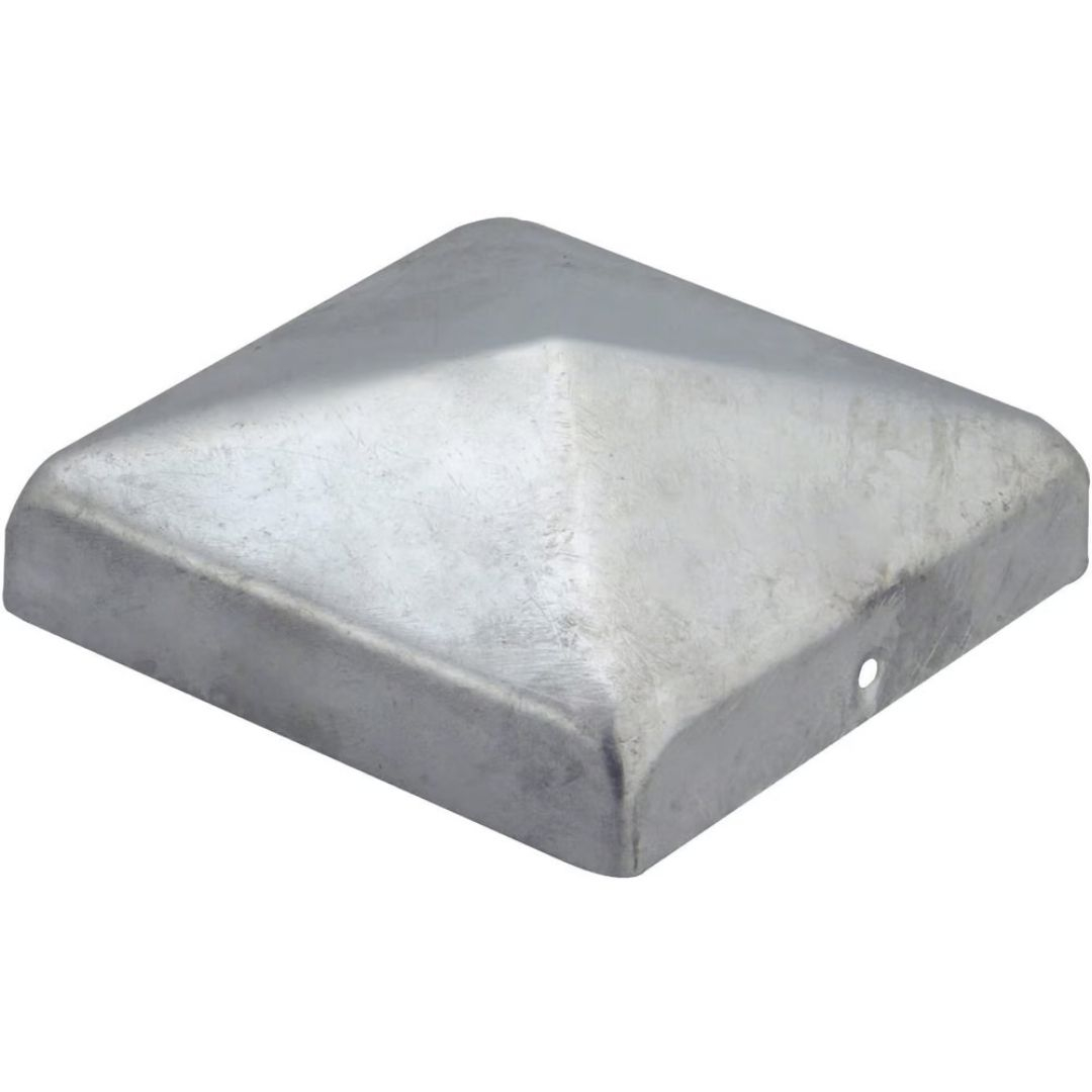 Paalkap Verzinkt voor 12 x 12 cm Palen - Per Stuk