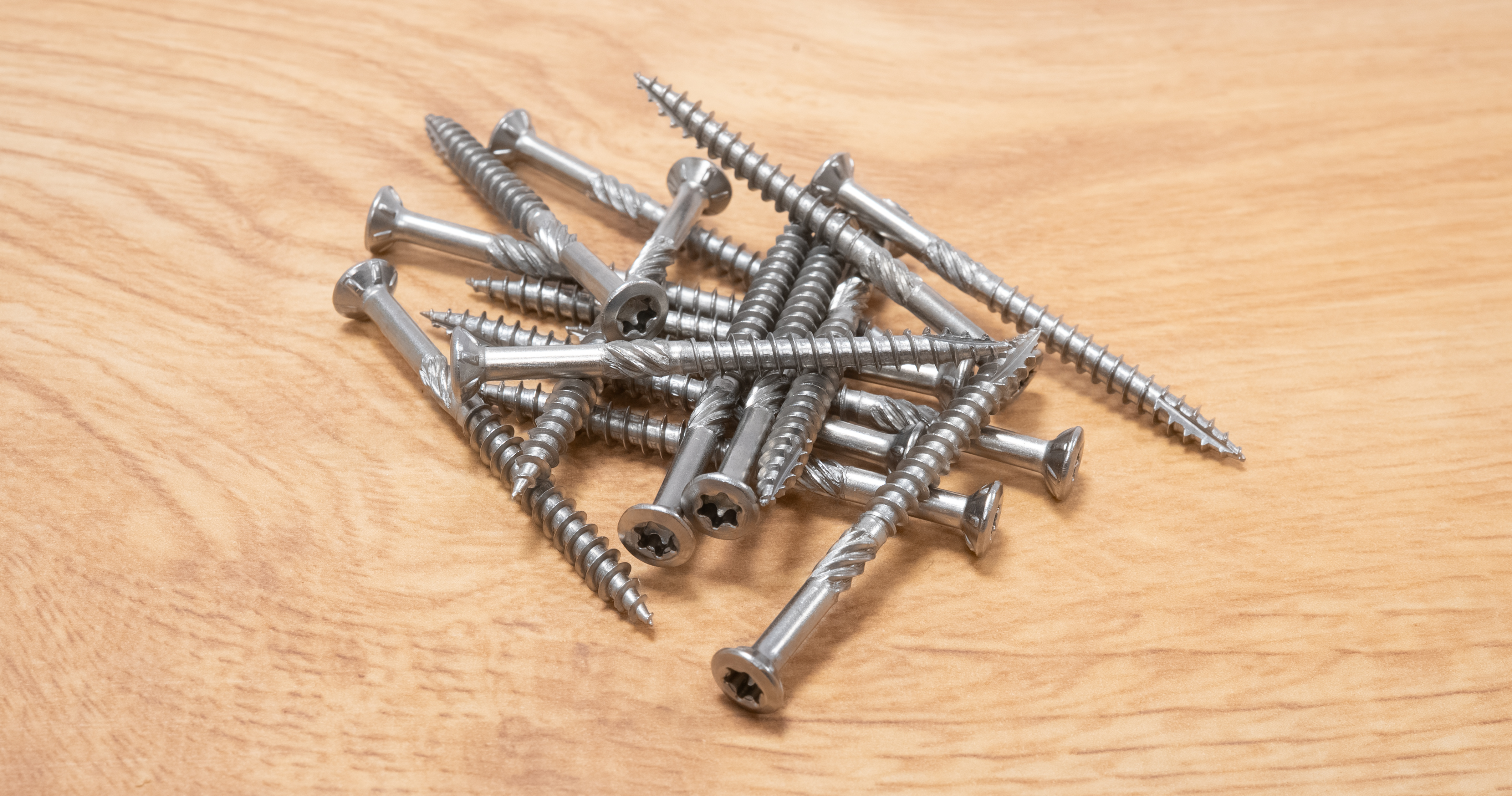 Tuinschroeven RVS 410 4 x 70 mm Torx 20 Deeldraad - Doos 200 Stuks, foto 2 van 3