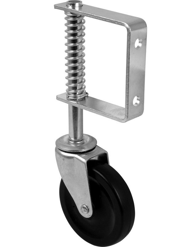Hekwiel met veer 100 mm - Per Stuk