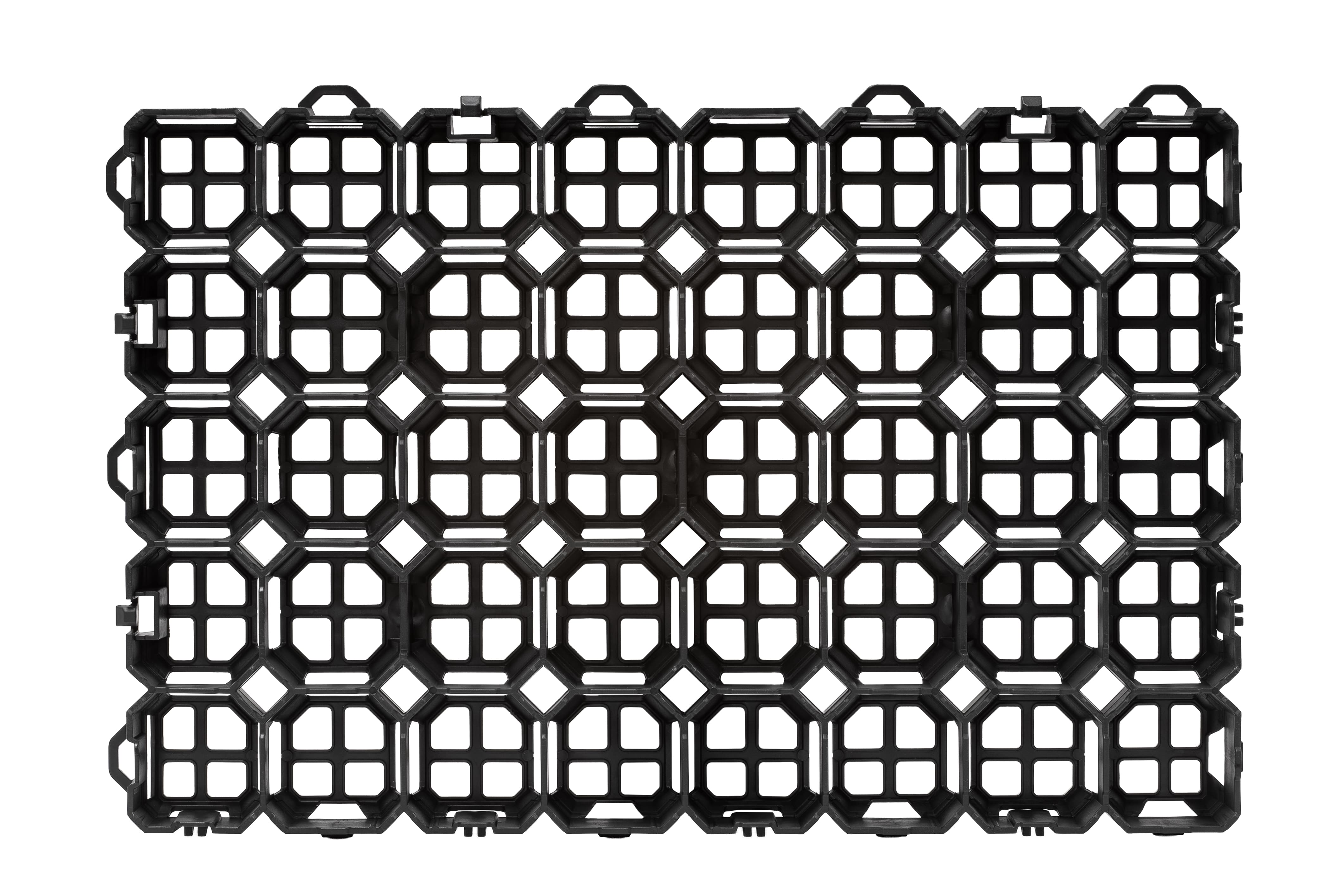 Paddockplaat Zwart 570 x 380 x 40 mm - Per Stuk