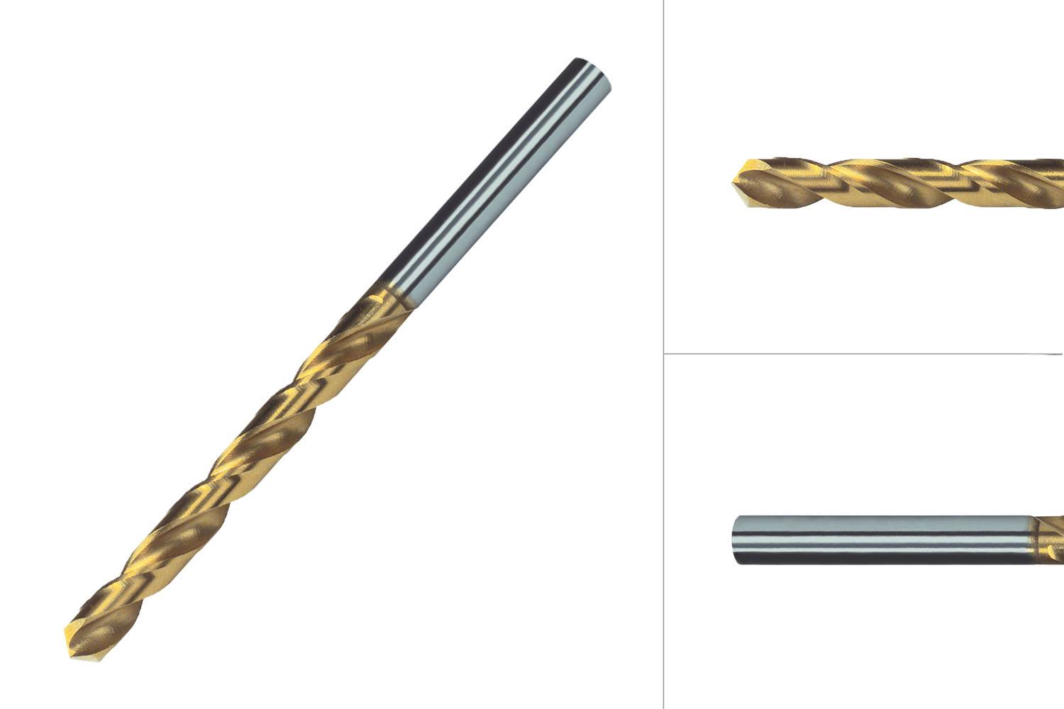 Hardhoutboor HSS-G TiN 2 mm - Doos 10 stuks