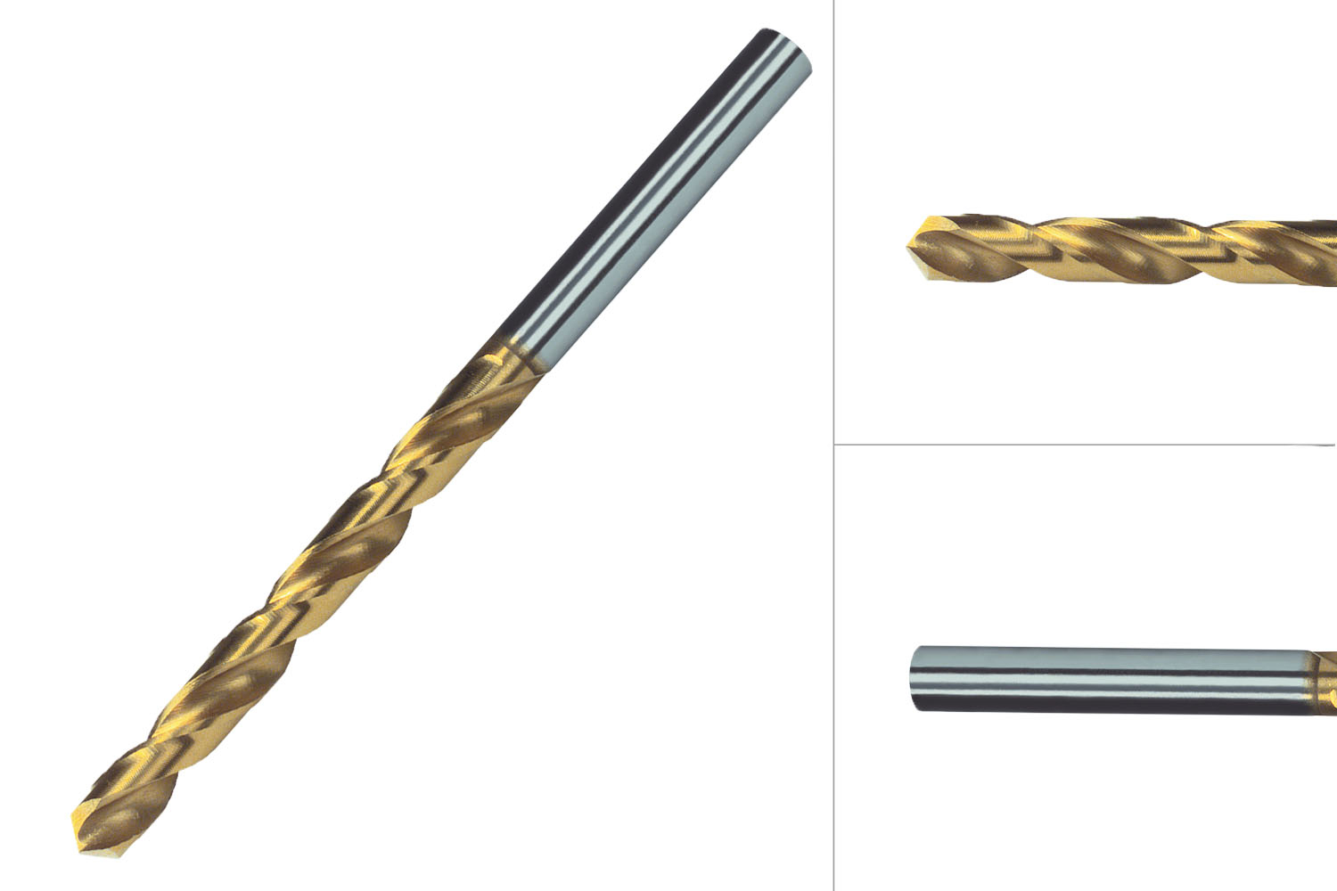 Hardhoutboor HSS-G TiN 3 mm - Doos 10 stuks
