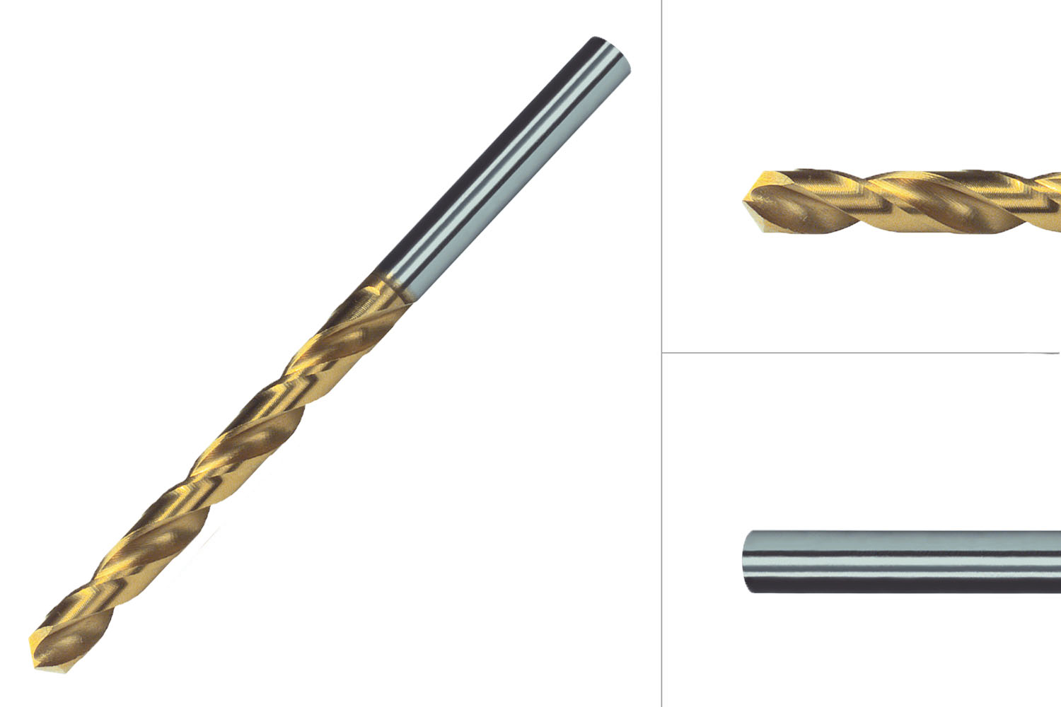 Hardhoutboor HSS-G TiN 4.5 mm - Doos 10 stuks