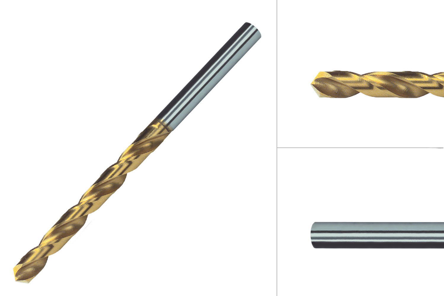 Hardhoutboor HSS-G TiN 6 mm - Doos 10 stuks