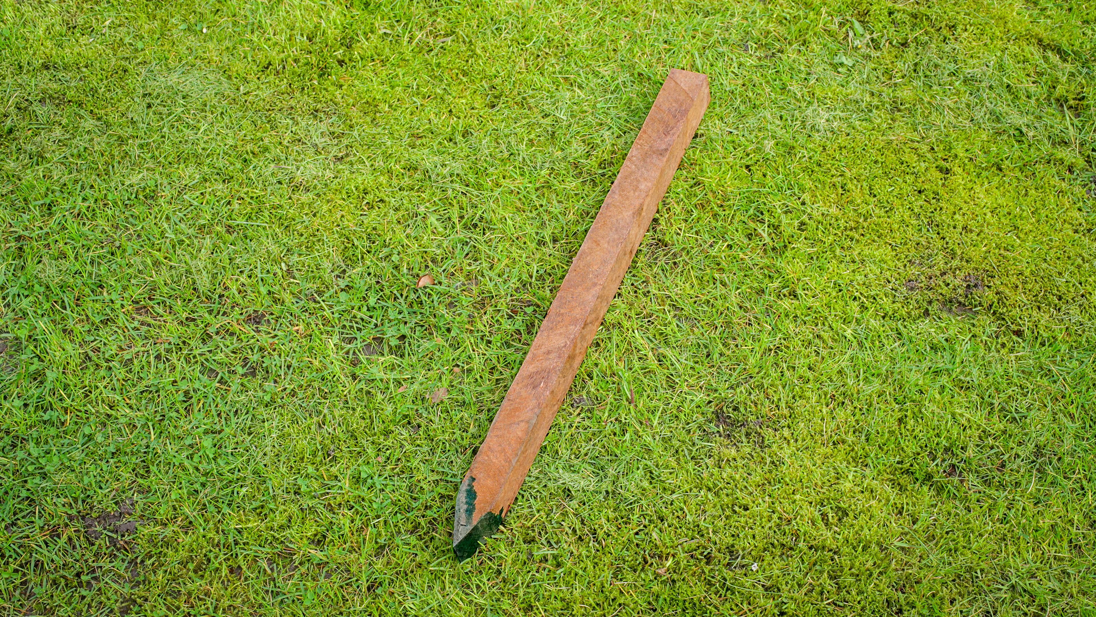 Piketpaal Hardhout 6 x 6 x 100 cm - Per Stuk, foto 5 van 6