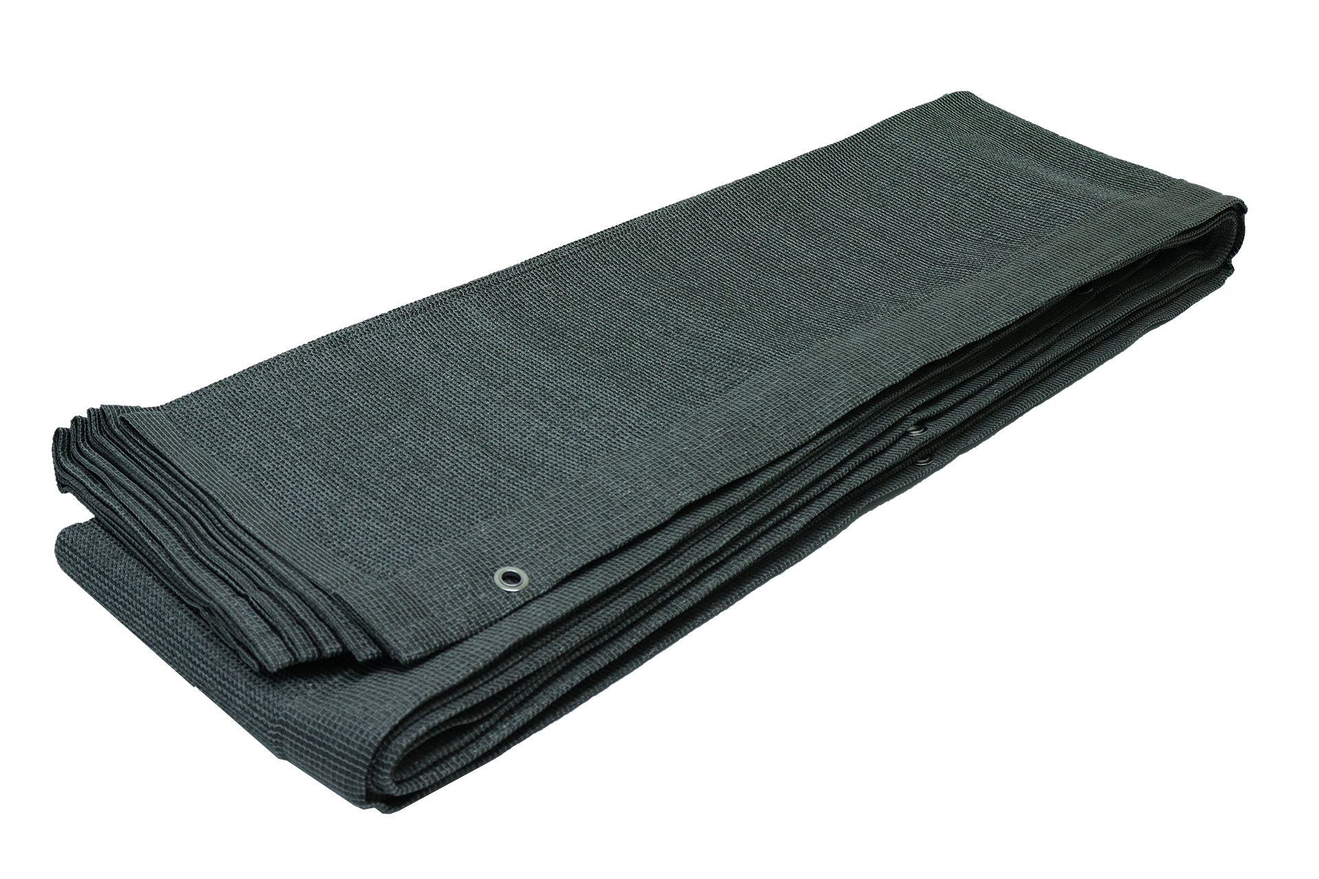 Harmonica schaduwdoek 2 x 3 m - 285gr/m2 - Antraciet - Per stuk, foto 6 van 6