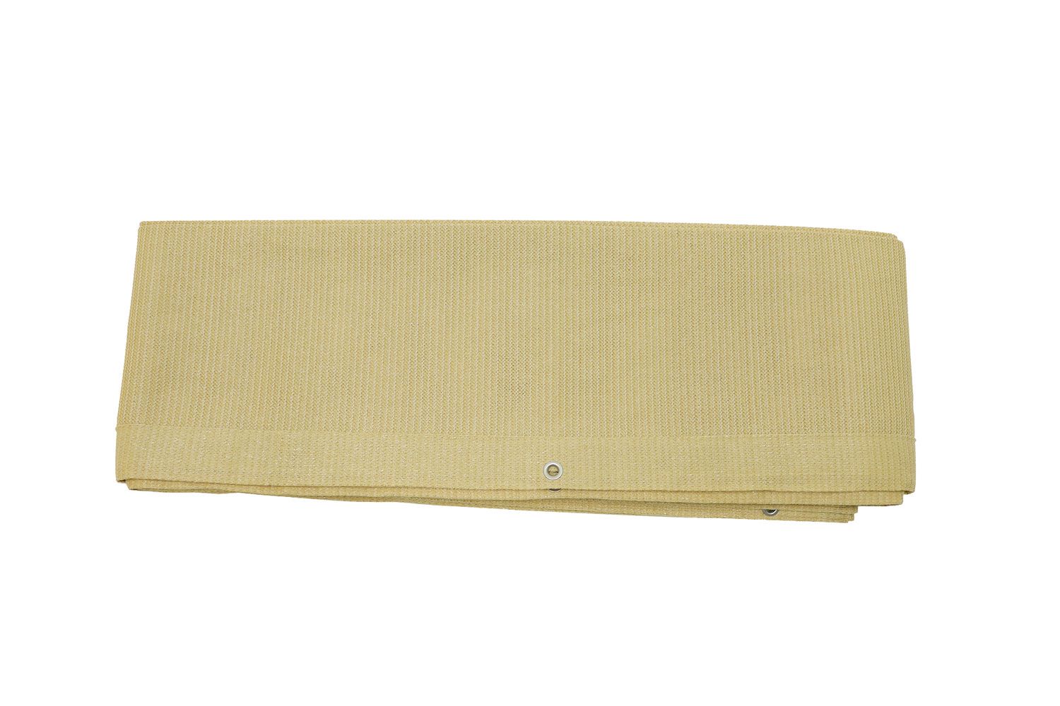 Harmonica schaduwdoek 2 x 4 m - 285gr/m2 - Zand - Per stuk, foto 3 van 6