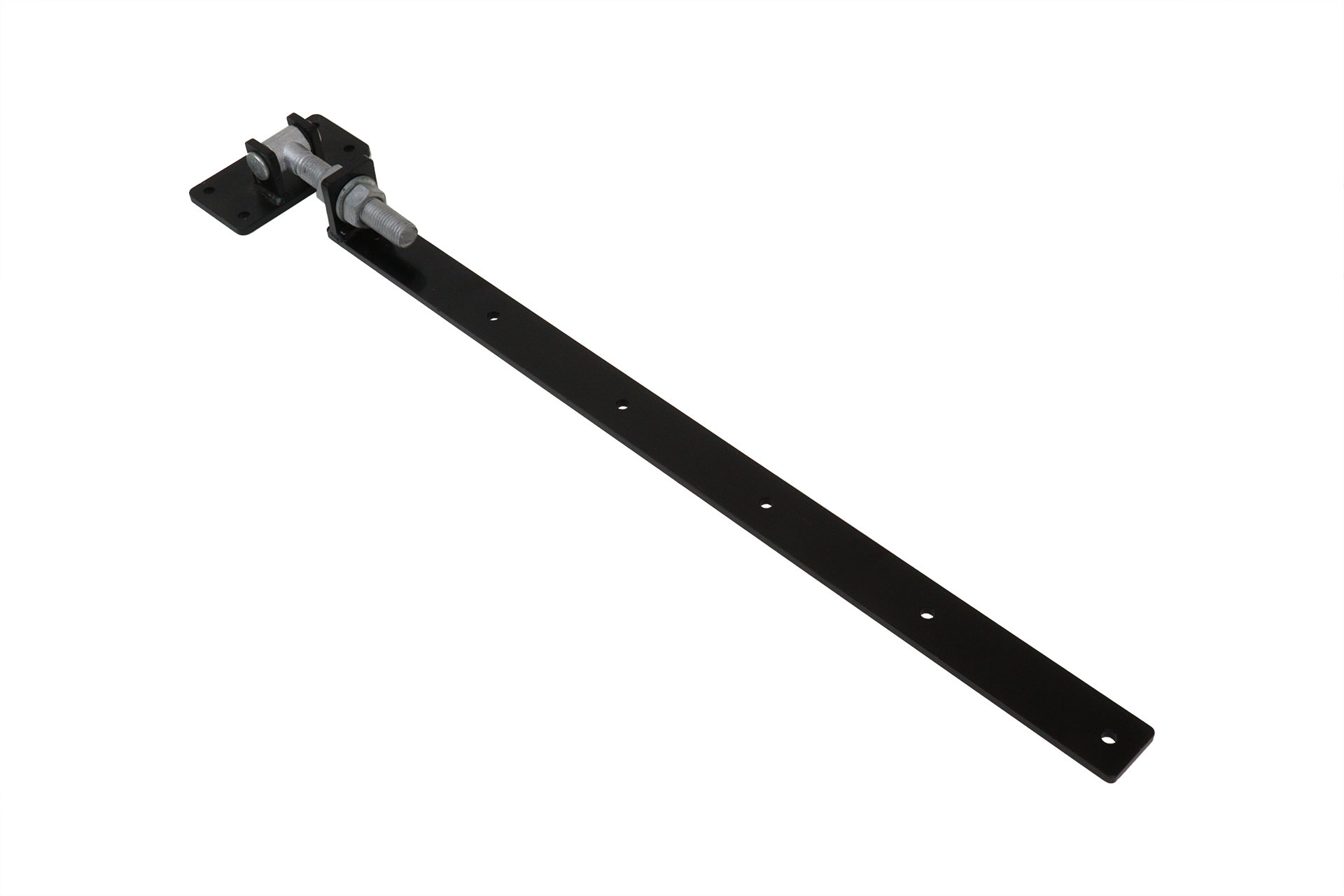 Verstelbaar Poortbeslag Zwart 80 cm Zwaar - Per stuk, foto 3 van 4