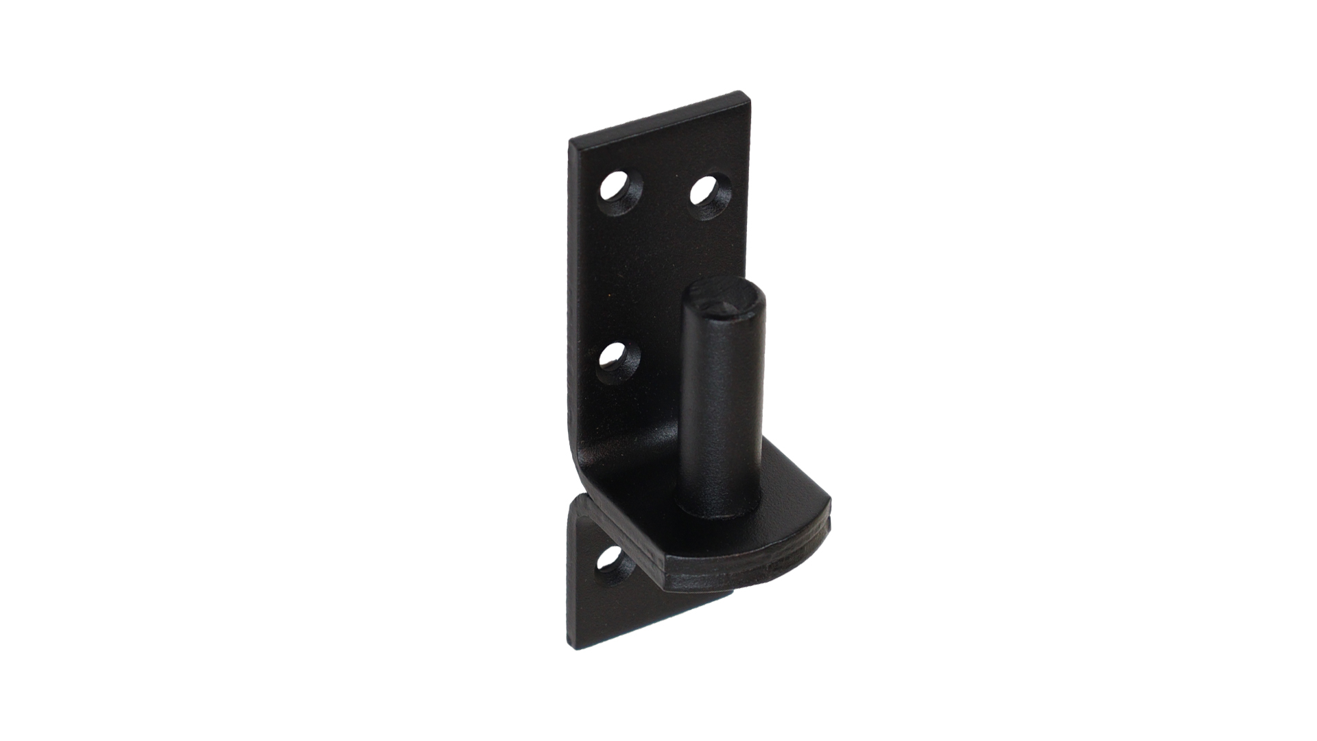 Plaatduim Mat Zwart 16 mm voor hengen met vierkante gaten