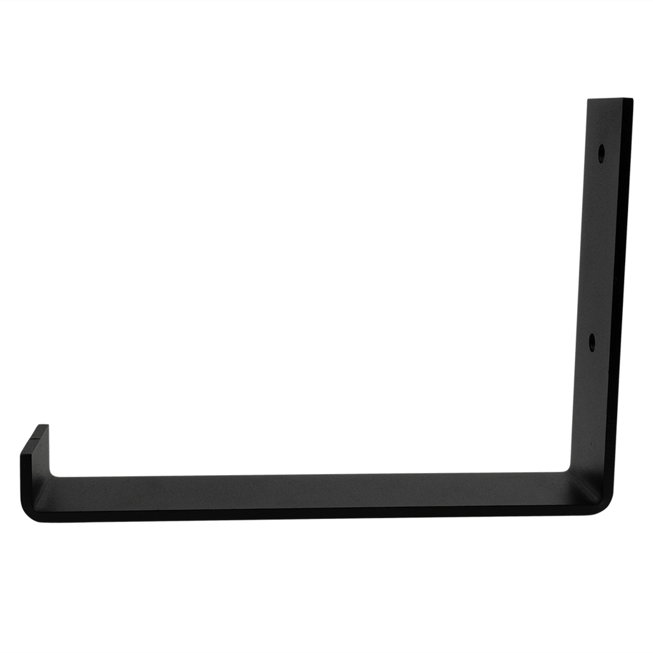 Plankdrager Zwart Industrieel 15 x 20 cm - T4 - Set 2 Stuks, foto 2 van 5