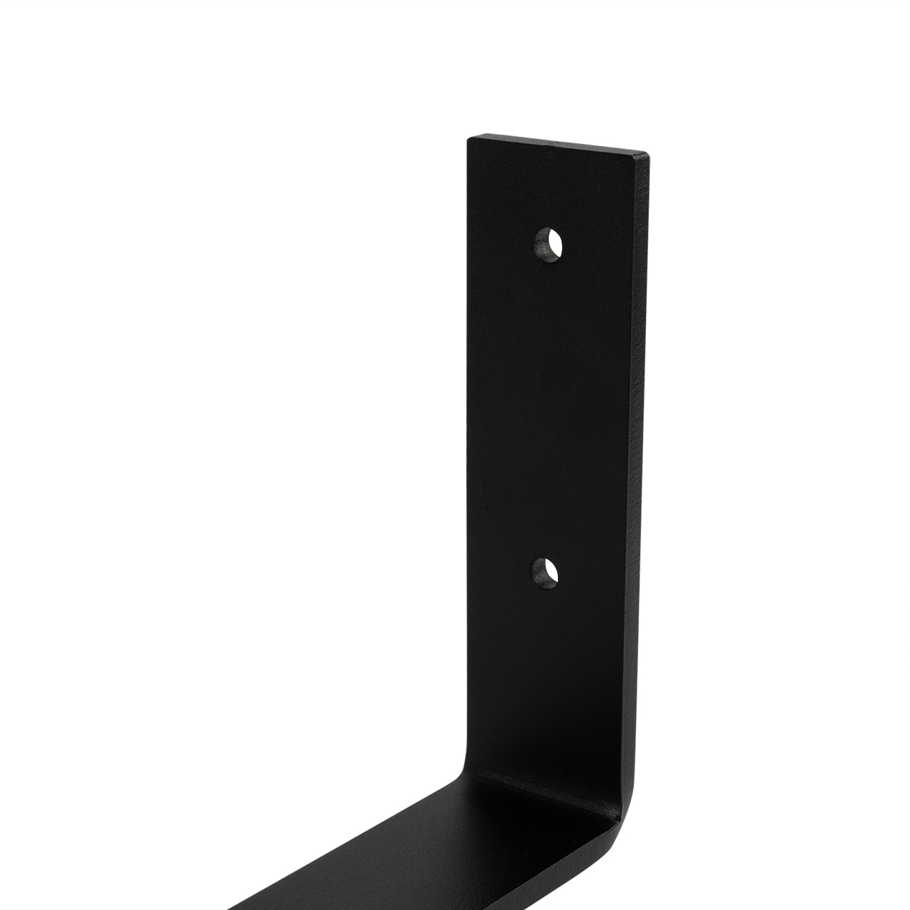 Plankdrager Zwart Industrieel 15 x 20 cm - T4 - Set 2 Stuks, foto 3 van 5