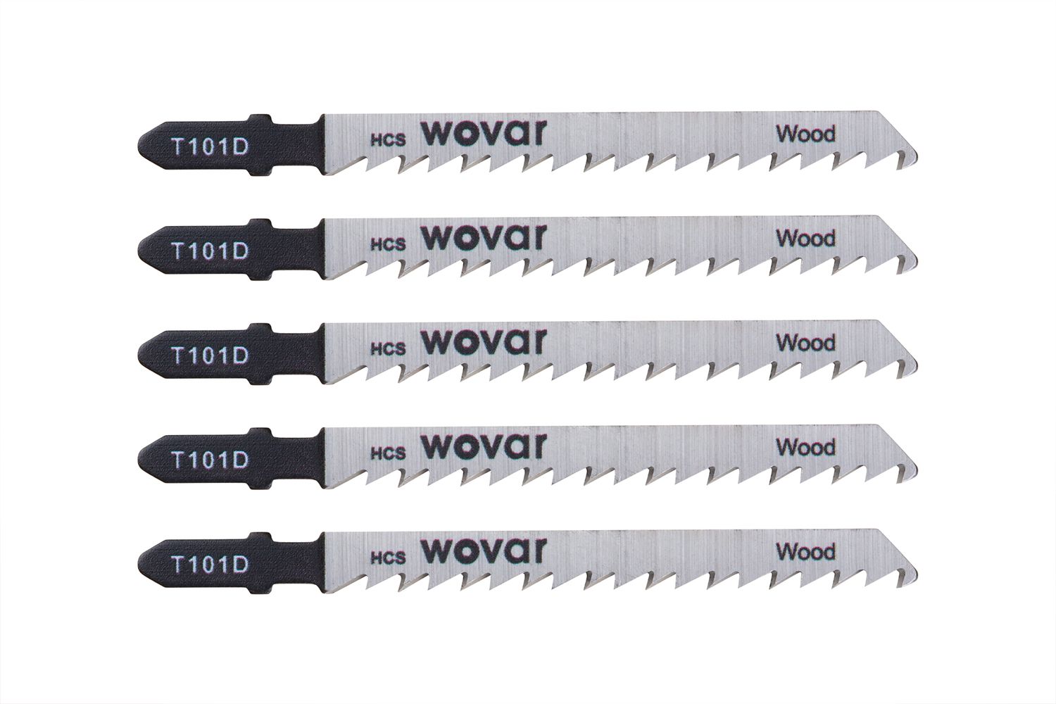 Decoupeerzaagbladen 101D Hout Grof - Set 5 Stuks