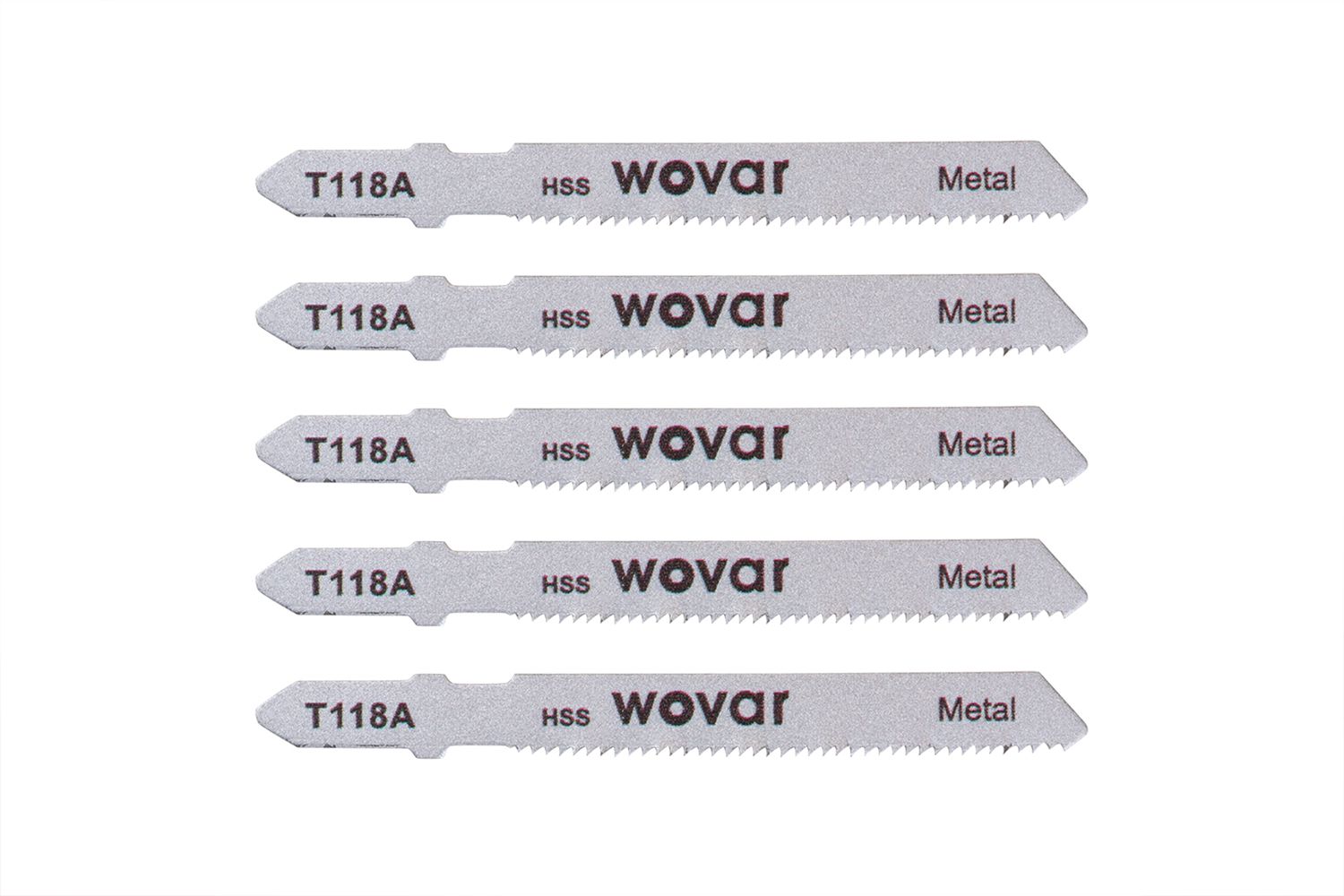 Decoupeerzaagbladen 118A Metaal Fijn - Set 5 Stuks