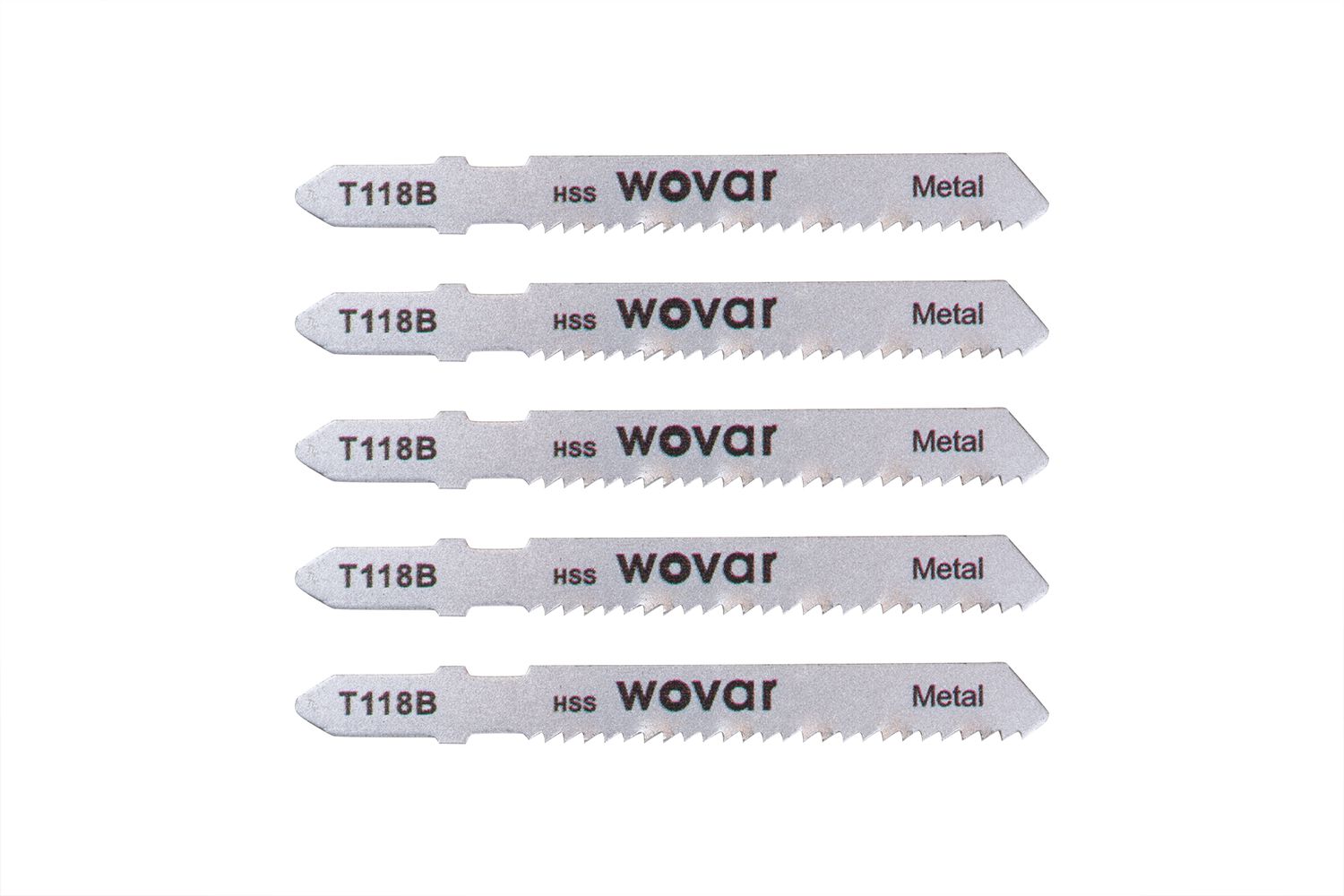 Decoupeerzaagbladen 118B Metaal - Set 5 Stuks