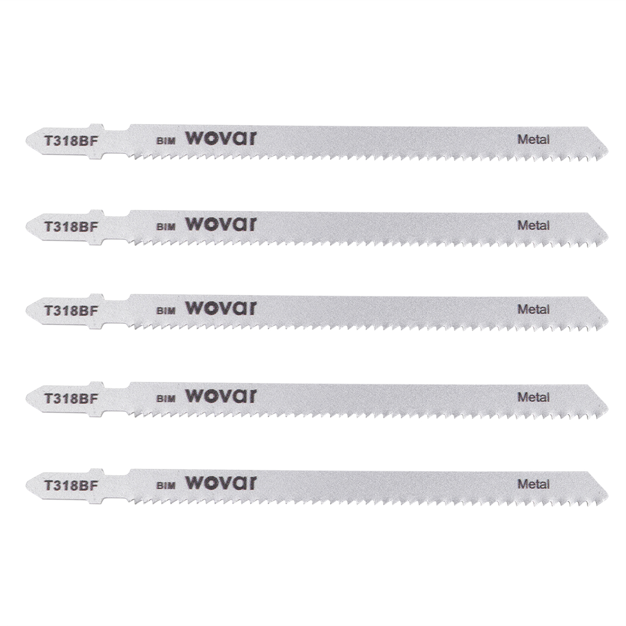 Decoupeerzaagbladen 318BF Metaal - Set 5 Stuks