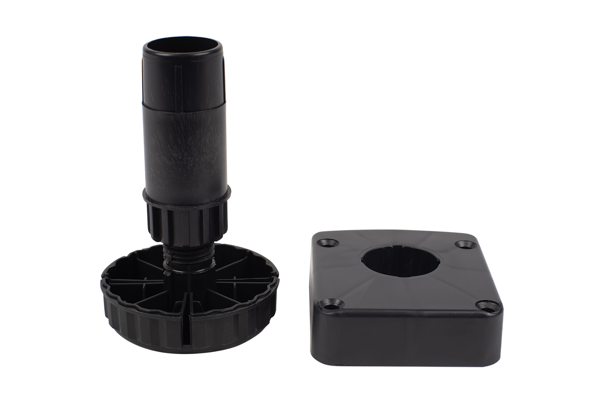 Stelpoot keuken 115 - 145 mm kunststof - Per Stuk