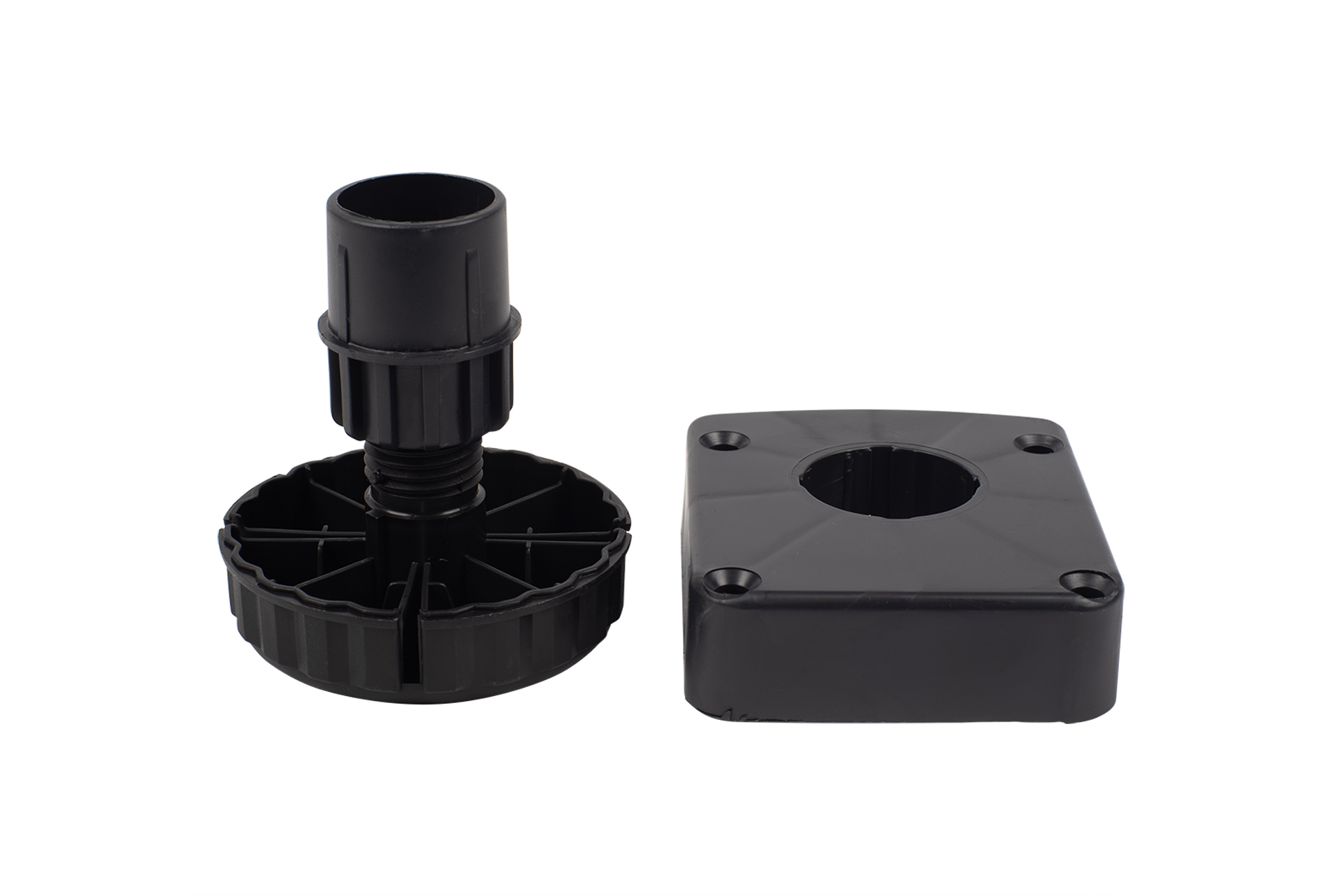 Stelpoot keuken 75 - 105 mm kunststof - Per Stuk