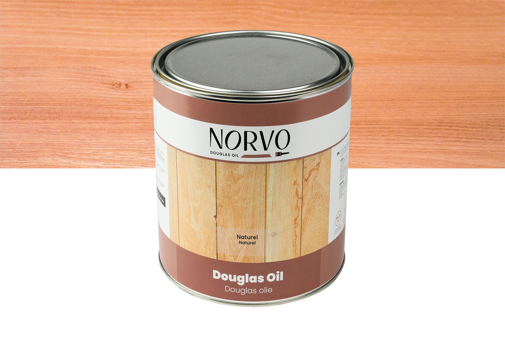 Norvo - Lariks en Douglas olie - 'Naturel' 1 Liter