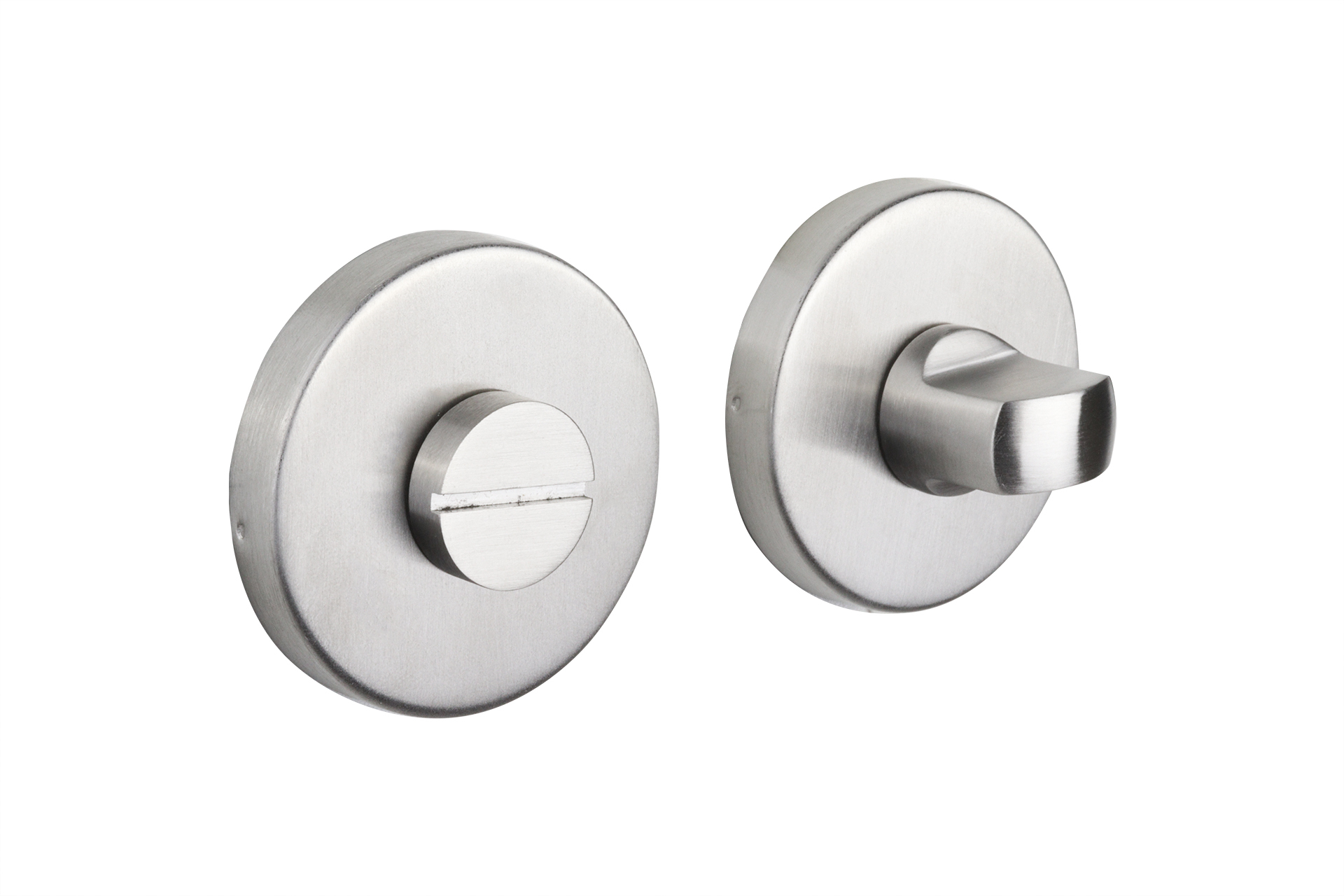 Lavuzo WC-sluiting RVS rond rozet - Per Set