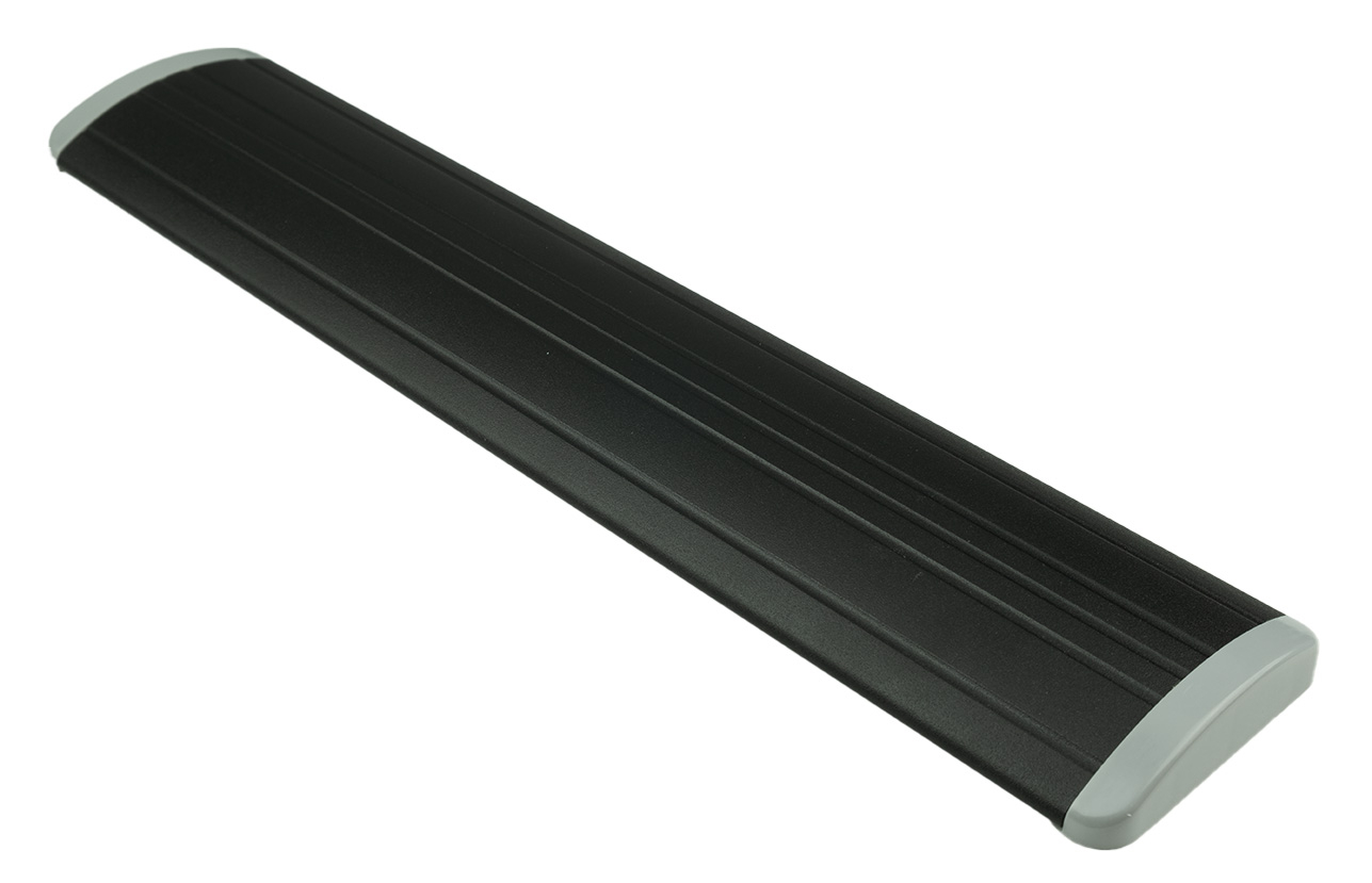 Brievenbus Tochtklep Zwart Aluminium - Per Stuk