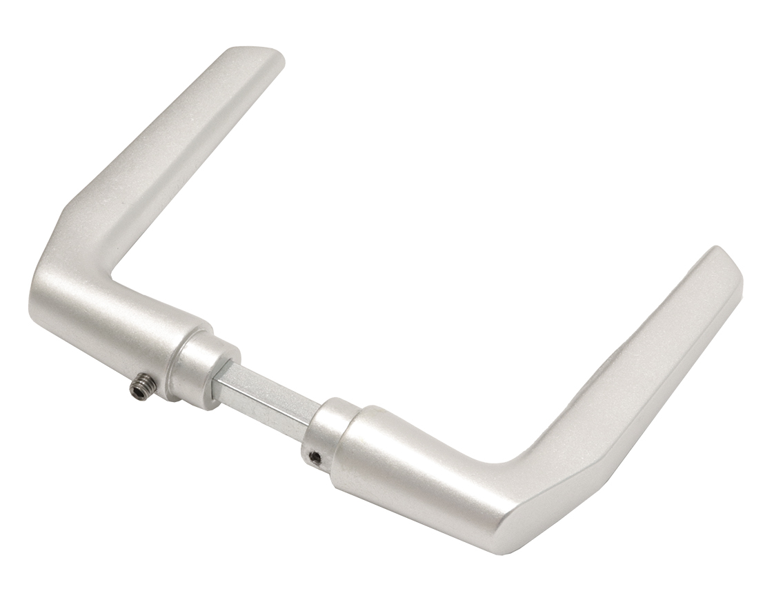 Deurklink duimmodel Aluminium - Per set