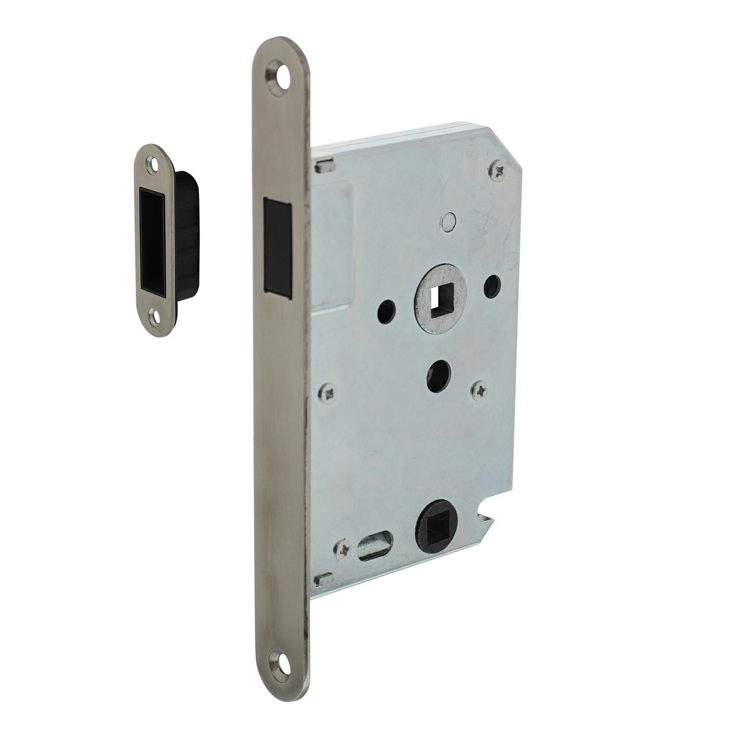 Magneetslot WC slot met RVS voorplaat WC63 - Per Stuk