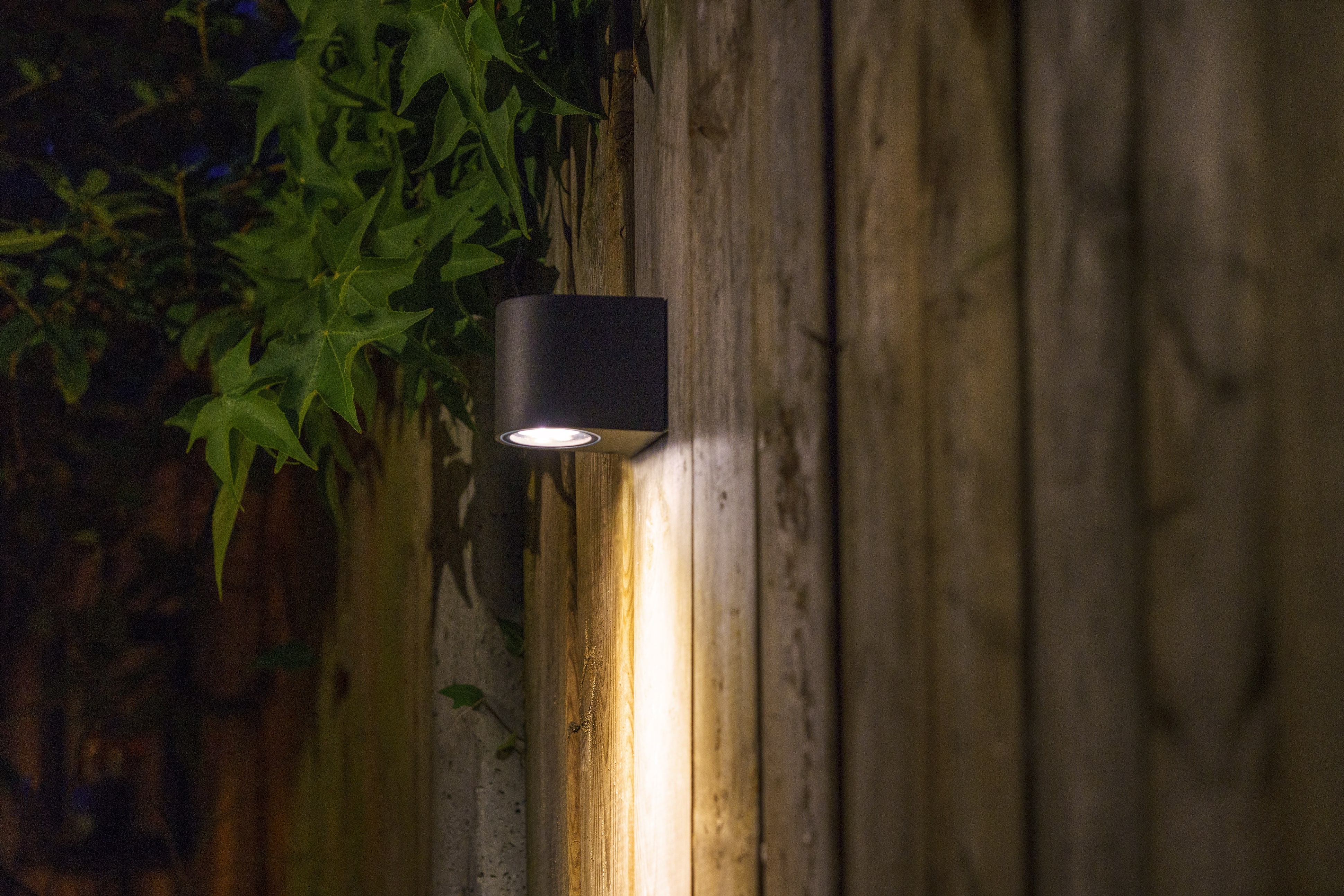 Garden Lights Wandlamp Gilvus buiten 12V LED Warm wit - Downlight zwart - Per Stuk, foto 3 van 4