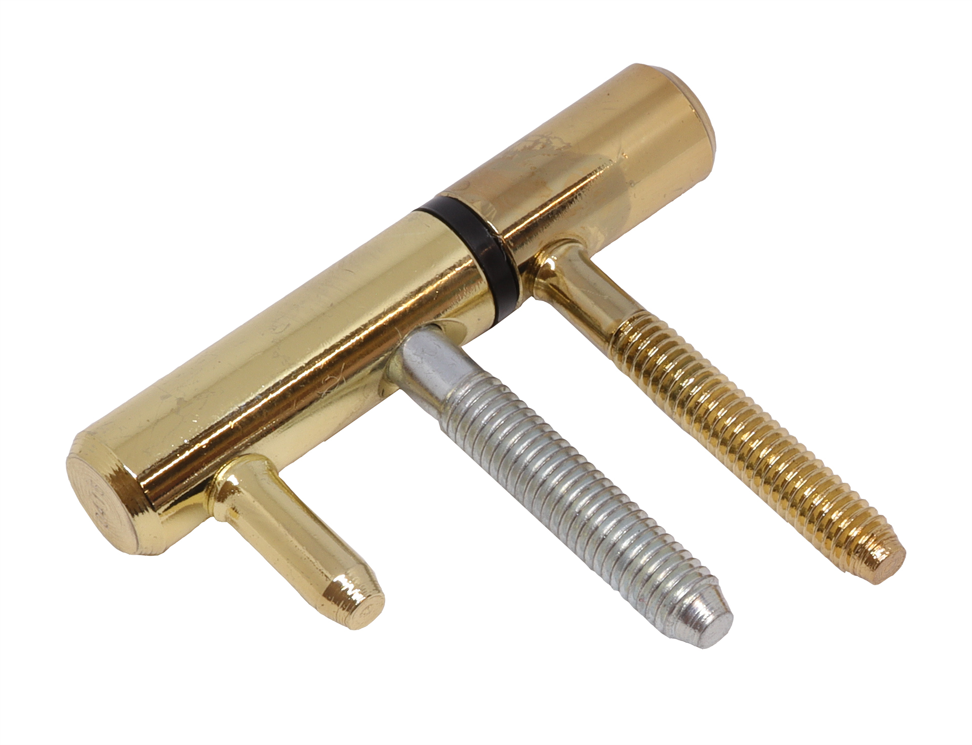Inboorpaumelle Messing voor houten deur/kozijn 14 mm - Per stuk