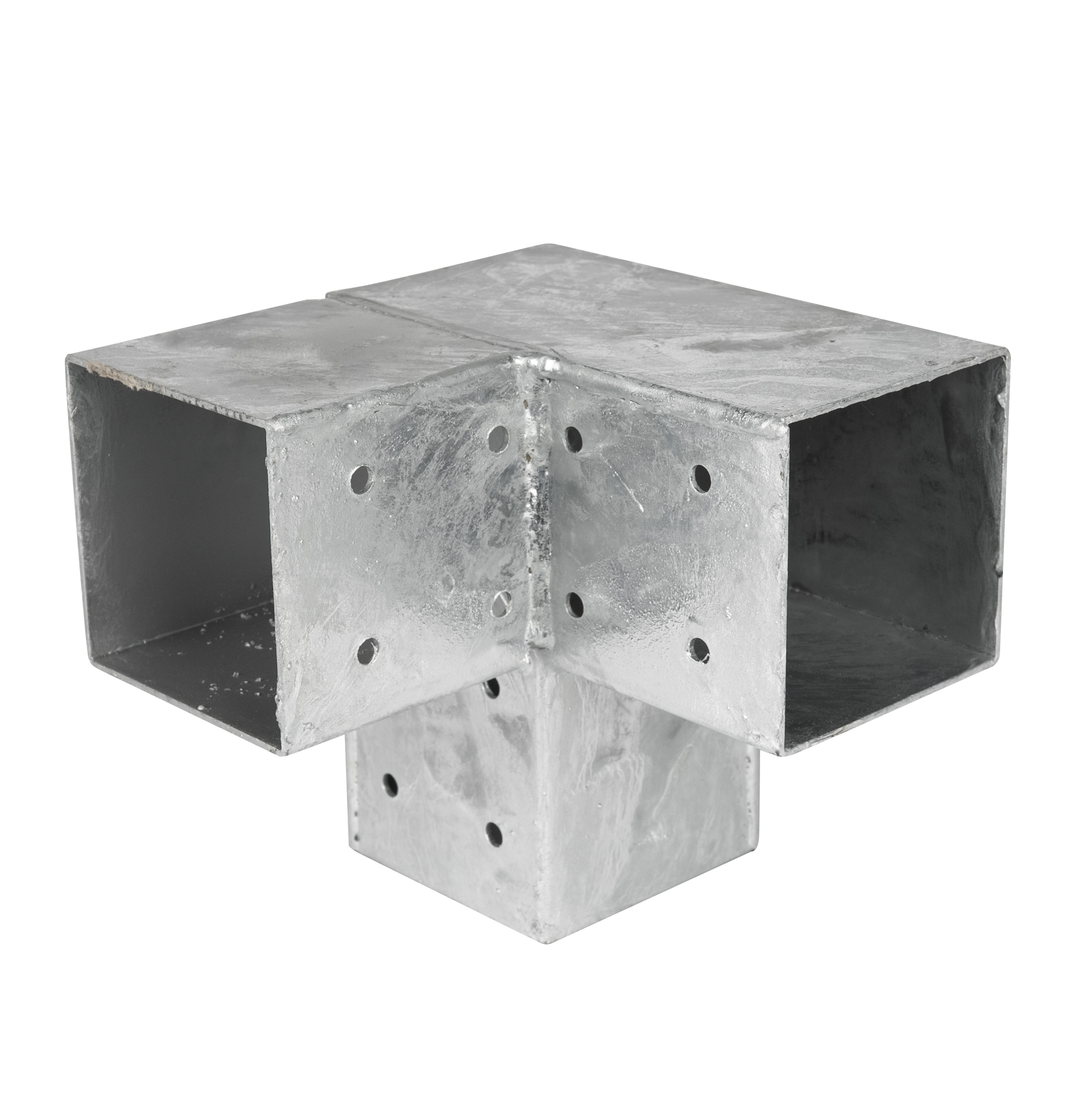 Pergola Hoekverbinding voor 9 x 9 cm palen Kubusmodel - Per Stuk