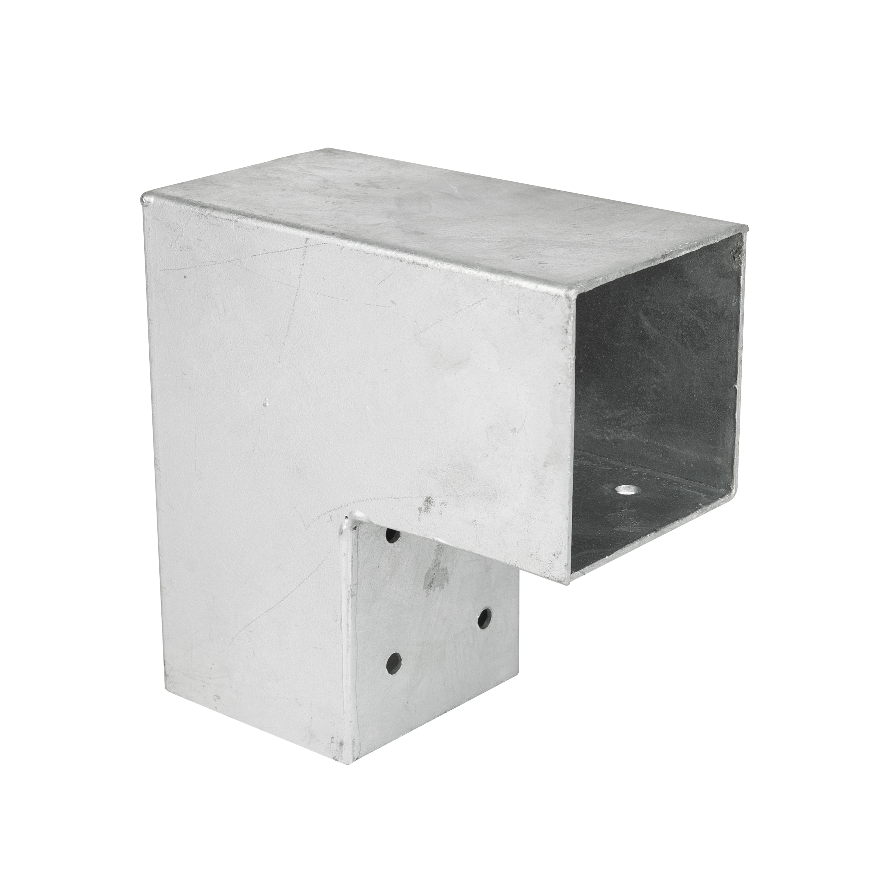 Pergola Hoekverbinding voor 9 x 9 cm palen Kubus model - Per stuk
