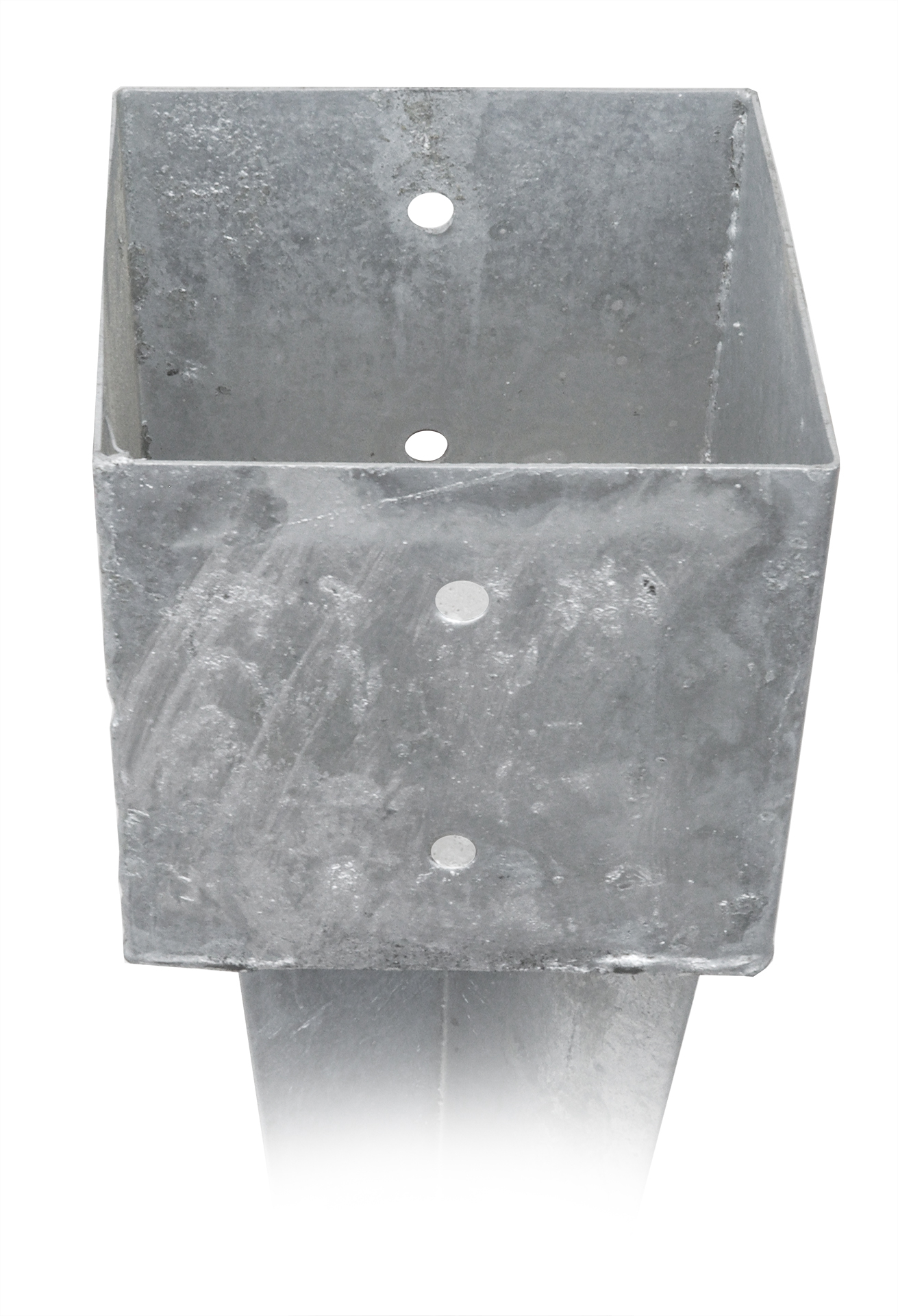 Paalhouder met punt 14.5 x 14.5 x 75 cm - Per Stuk, foto 2 van 2