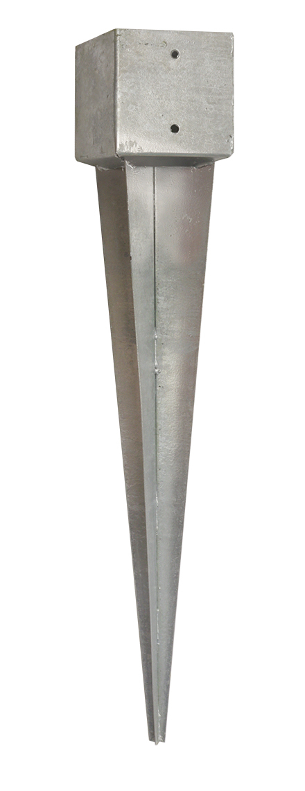 Paalhouder met punt 15.1 x 15.1 x 75 cm - Per Stuk