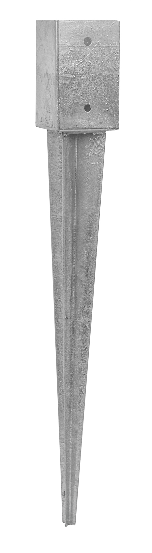Paalhouder met punt 9.1 x 9.1 x 75 cm - Per Stuk