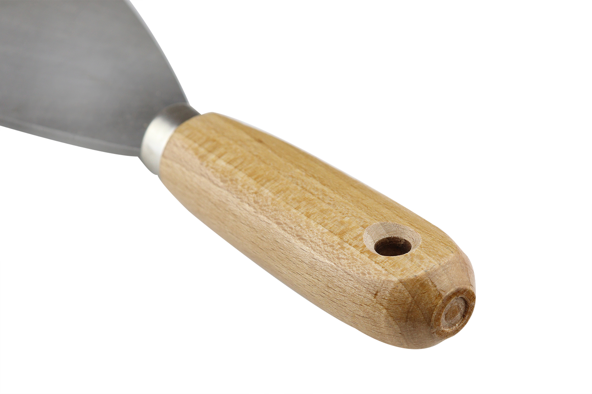 Plamuurmes 100 mm houten handvat - Per Stuk, foto 3 van 4