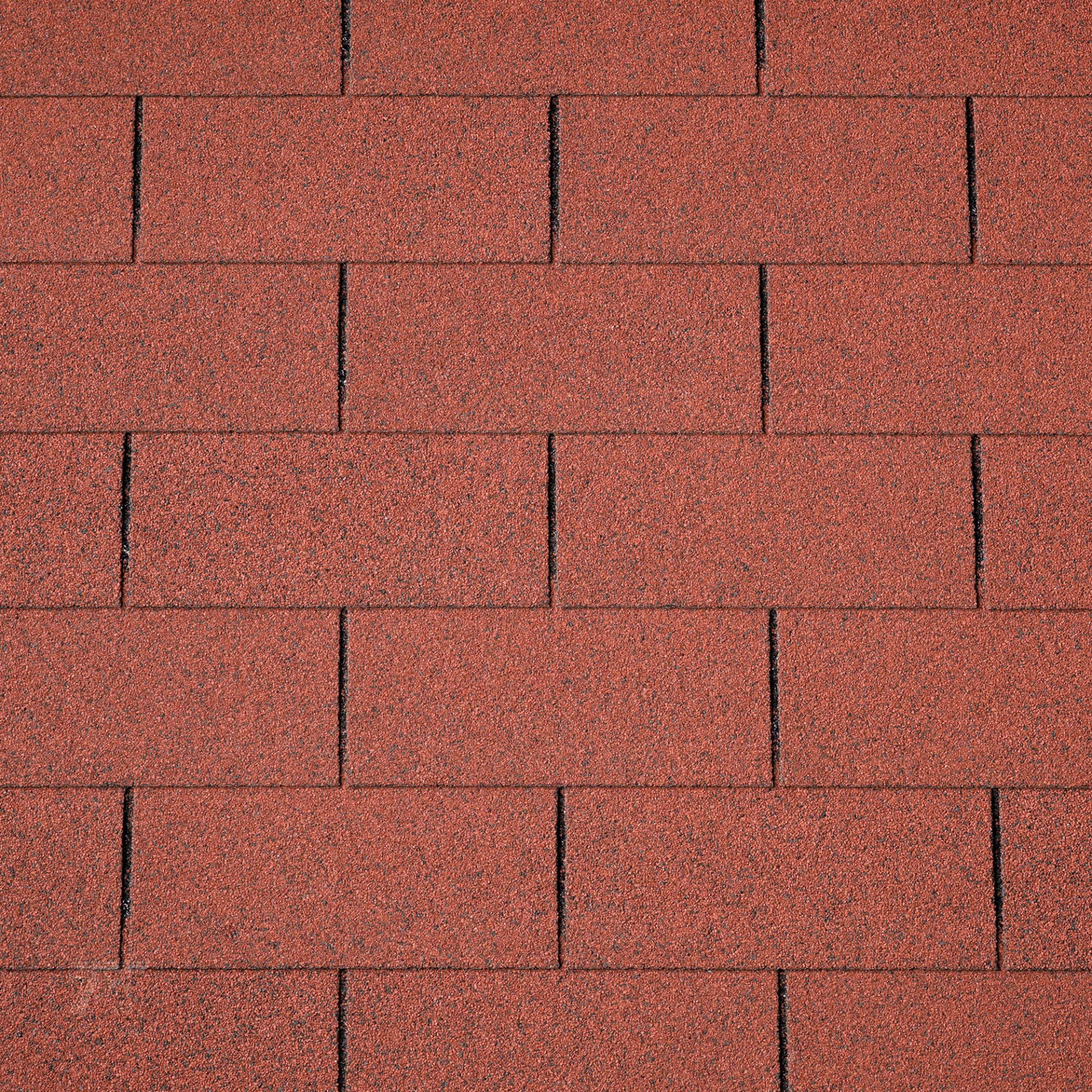 Dakshingles Recht Rood - Pak 3m2