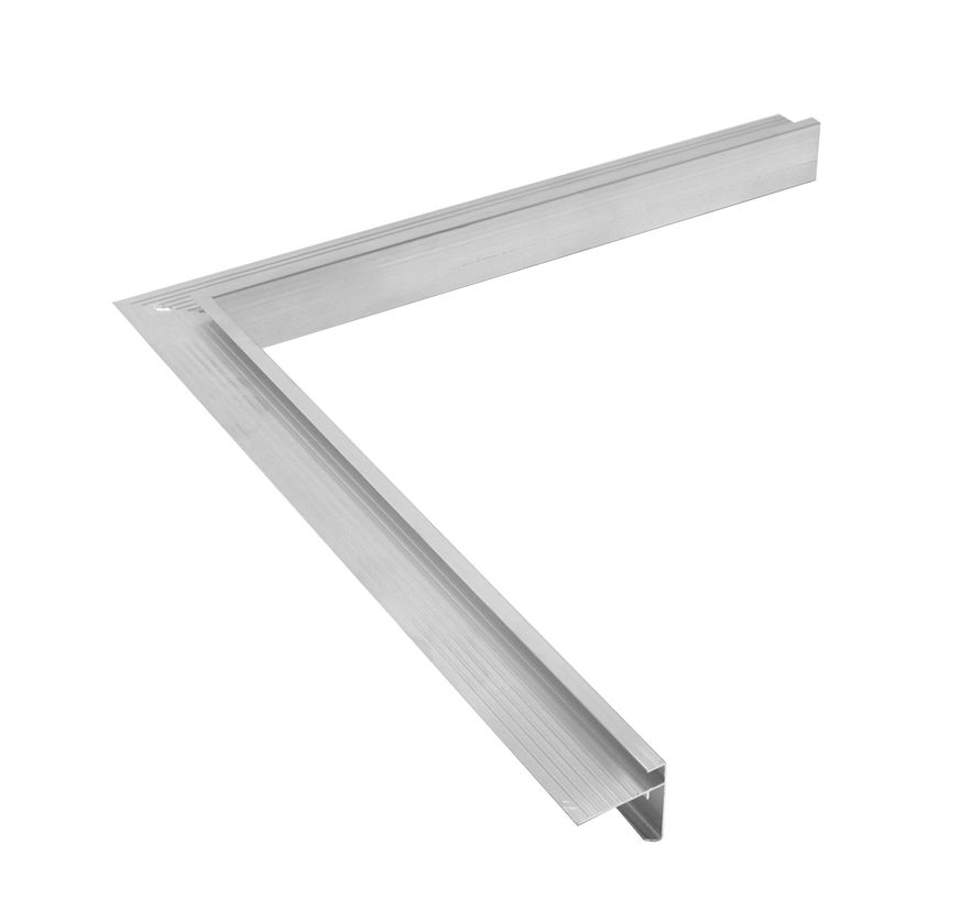 Daktrim Aluminium Binnenhoek 6.0 x 6.4 x 40 cm - Per Stuk